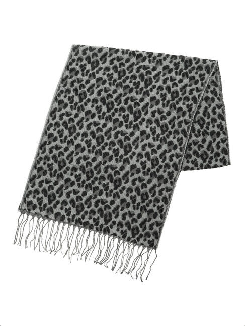 Samansa Mos2 blue「レオパードマフラー」|その他|