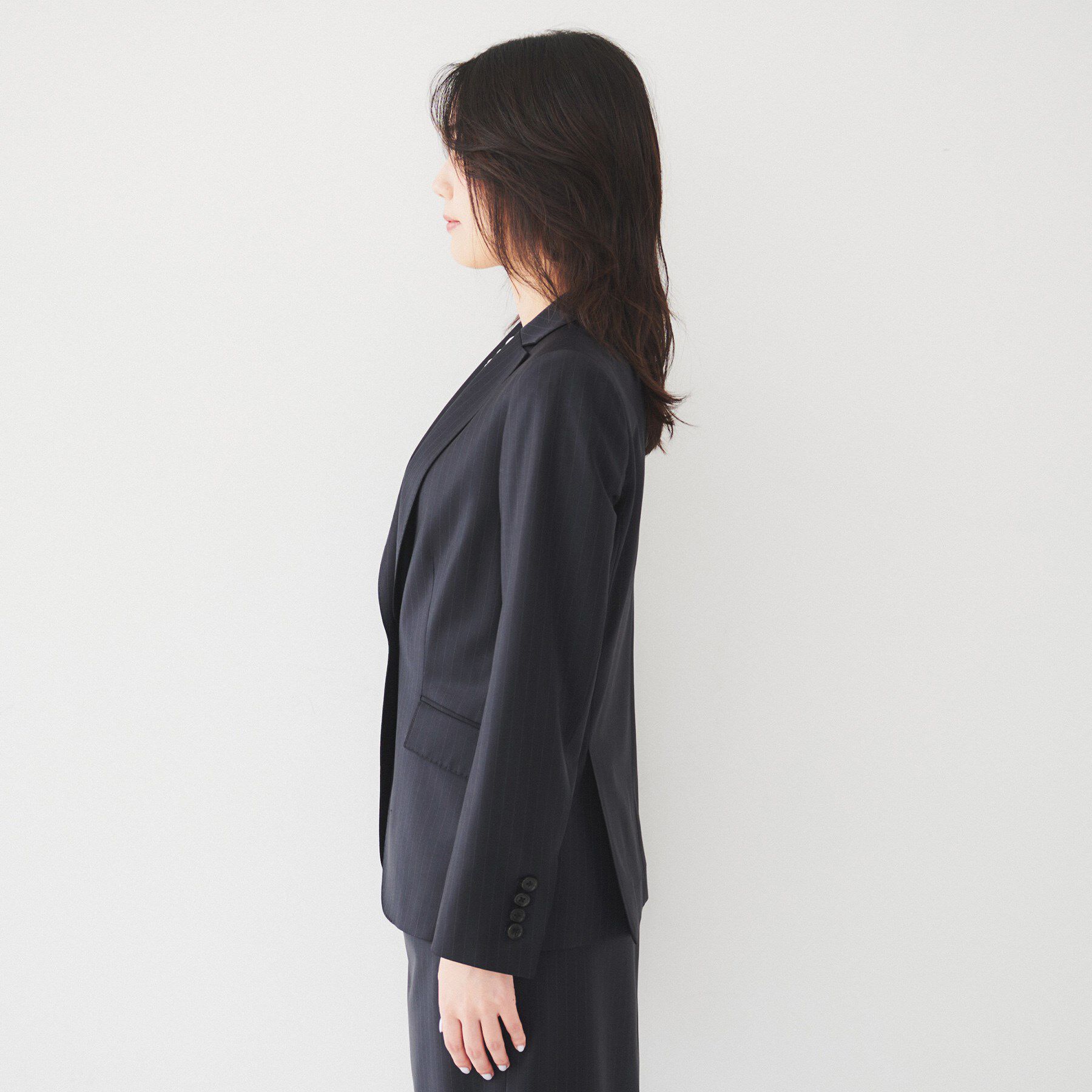 UNTITLED「【通勤スーツ】ウーステッド テーラードジャケット」|テーラードジャケット|