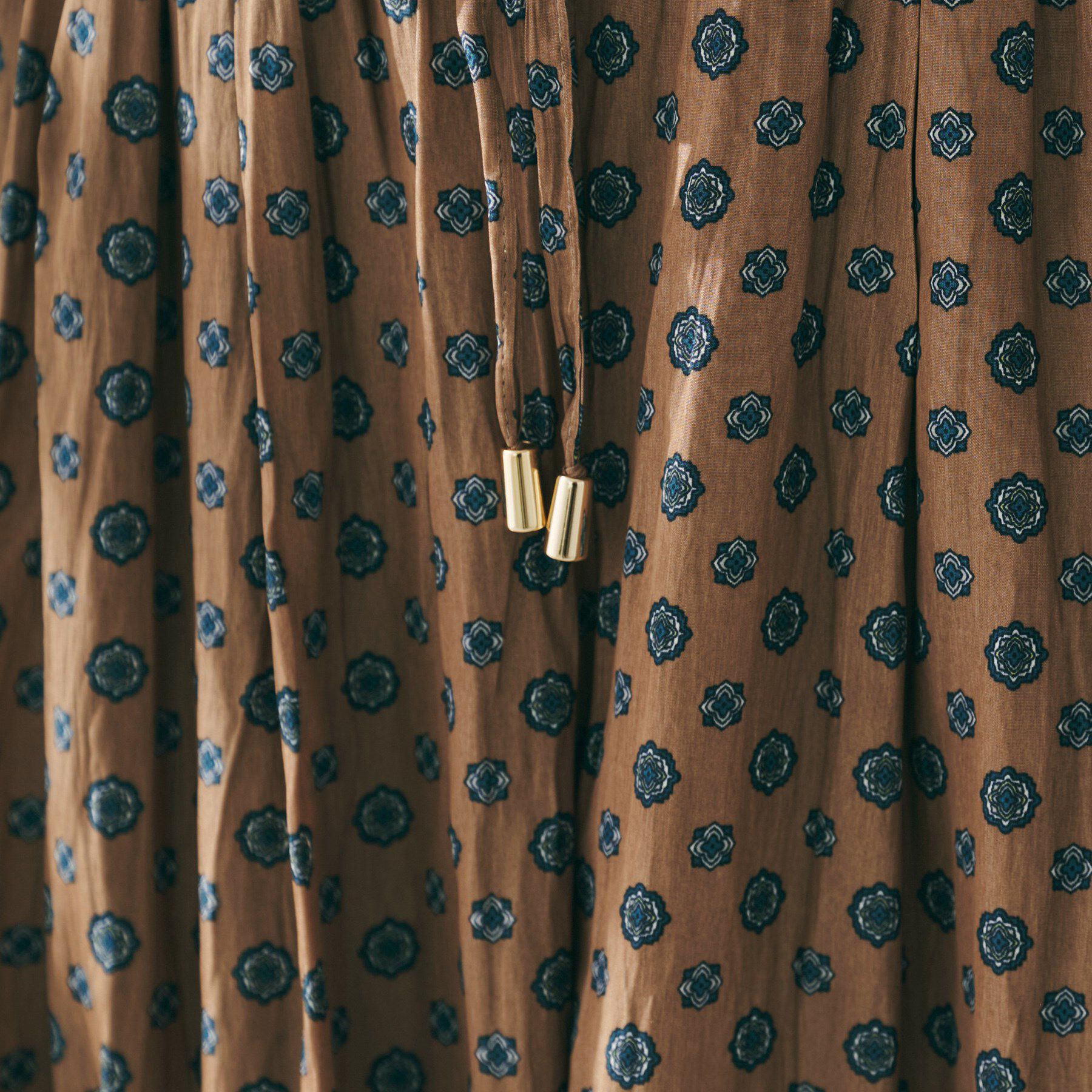 UNTITLED「【セットアップ可能/ウエストゴム】小紋柄パンツ」|その他|