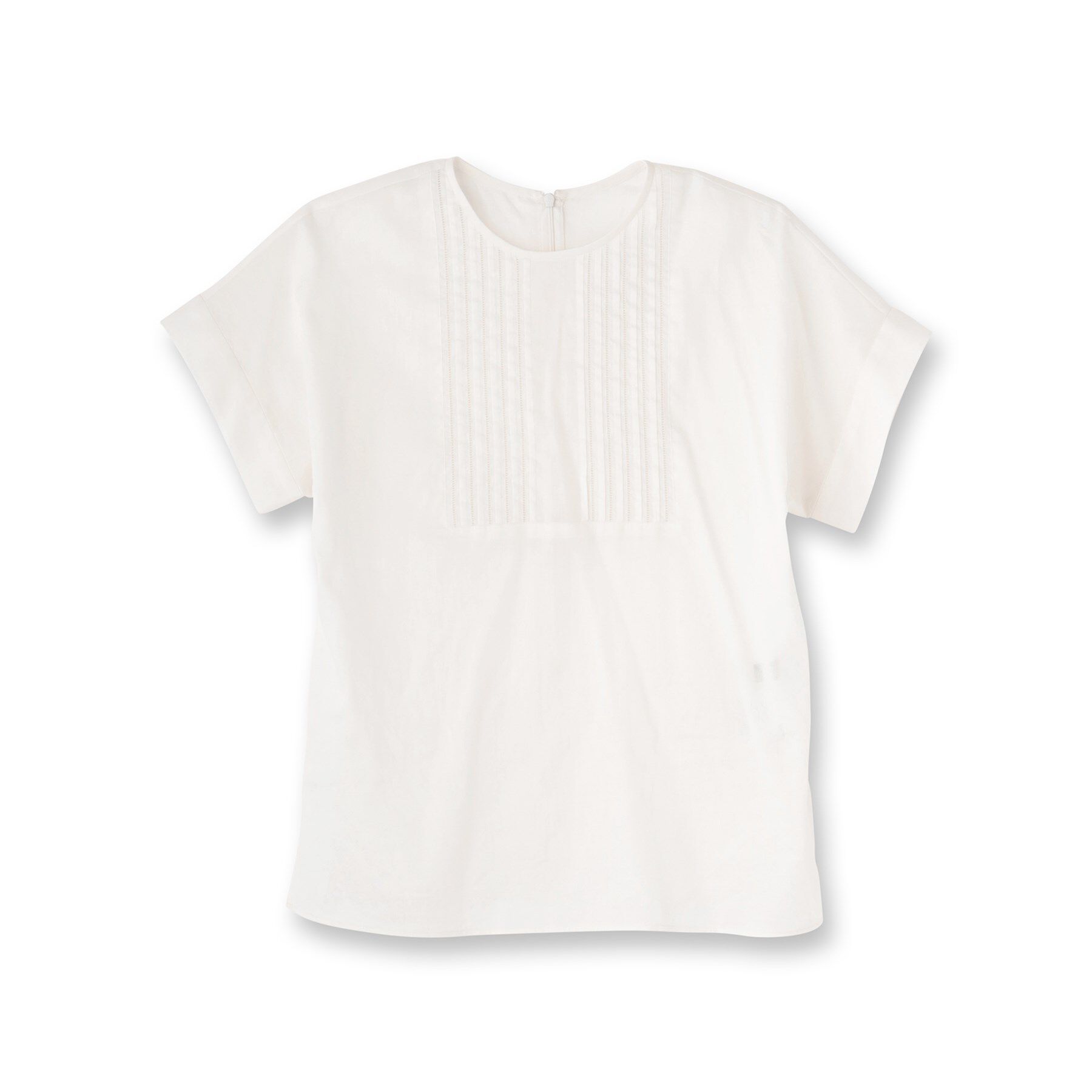 UNTITLED「【洗える】コットンピンタックブラウス」|シャツ・ブラウス|