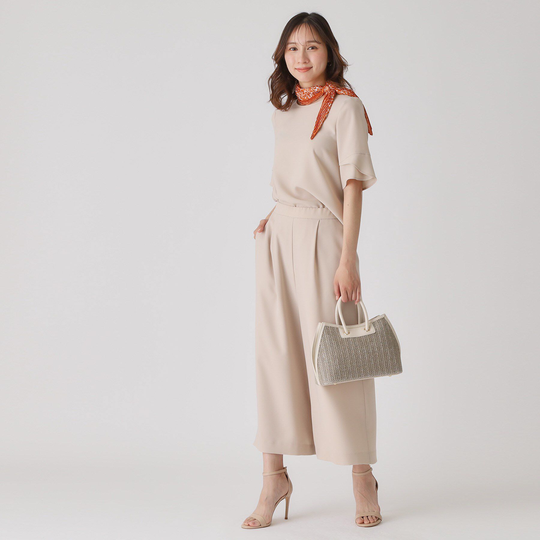 COUP DE CHANCE「【洗える／日本製】ウエストゴムワイドパンツ」|その他|