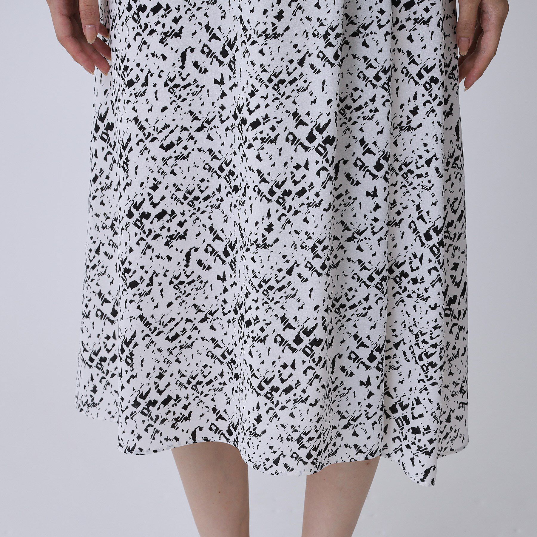 COUP DE CHANCE「【手洗い可／日本製】カシュクール風ワンピース」|ワンピース|