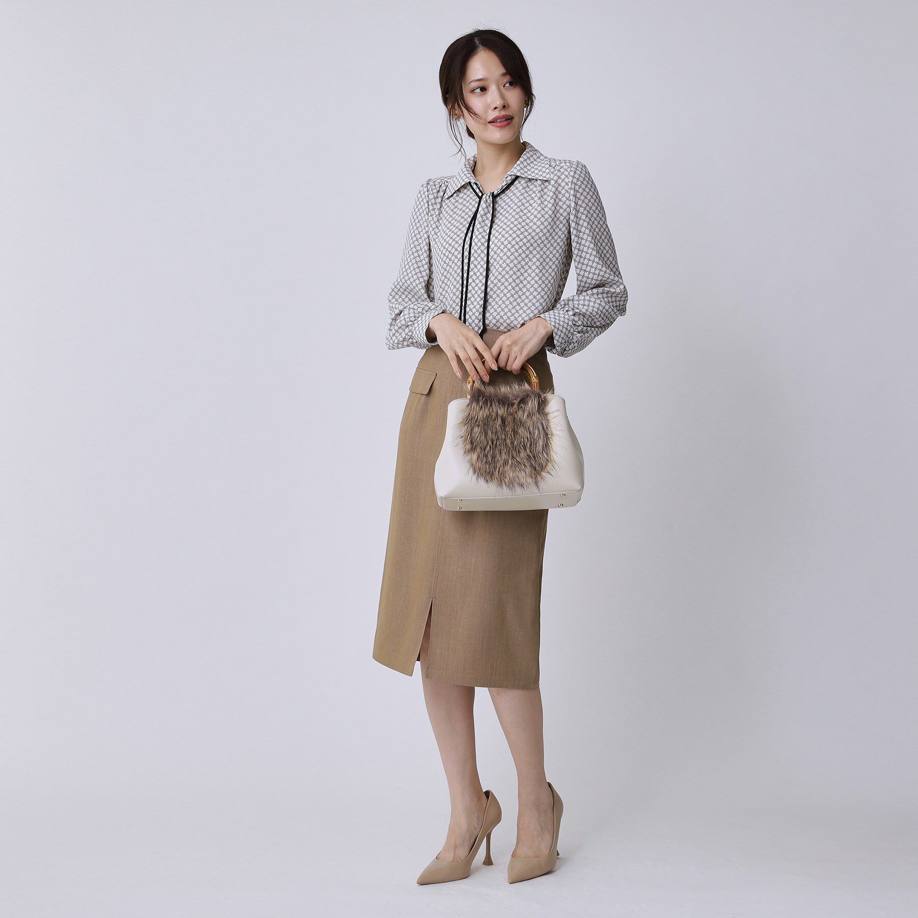 COUP DE CHANCE「バンブーファートート」|トートバッグ|