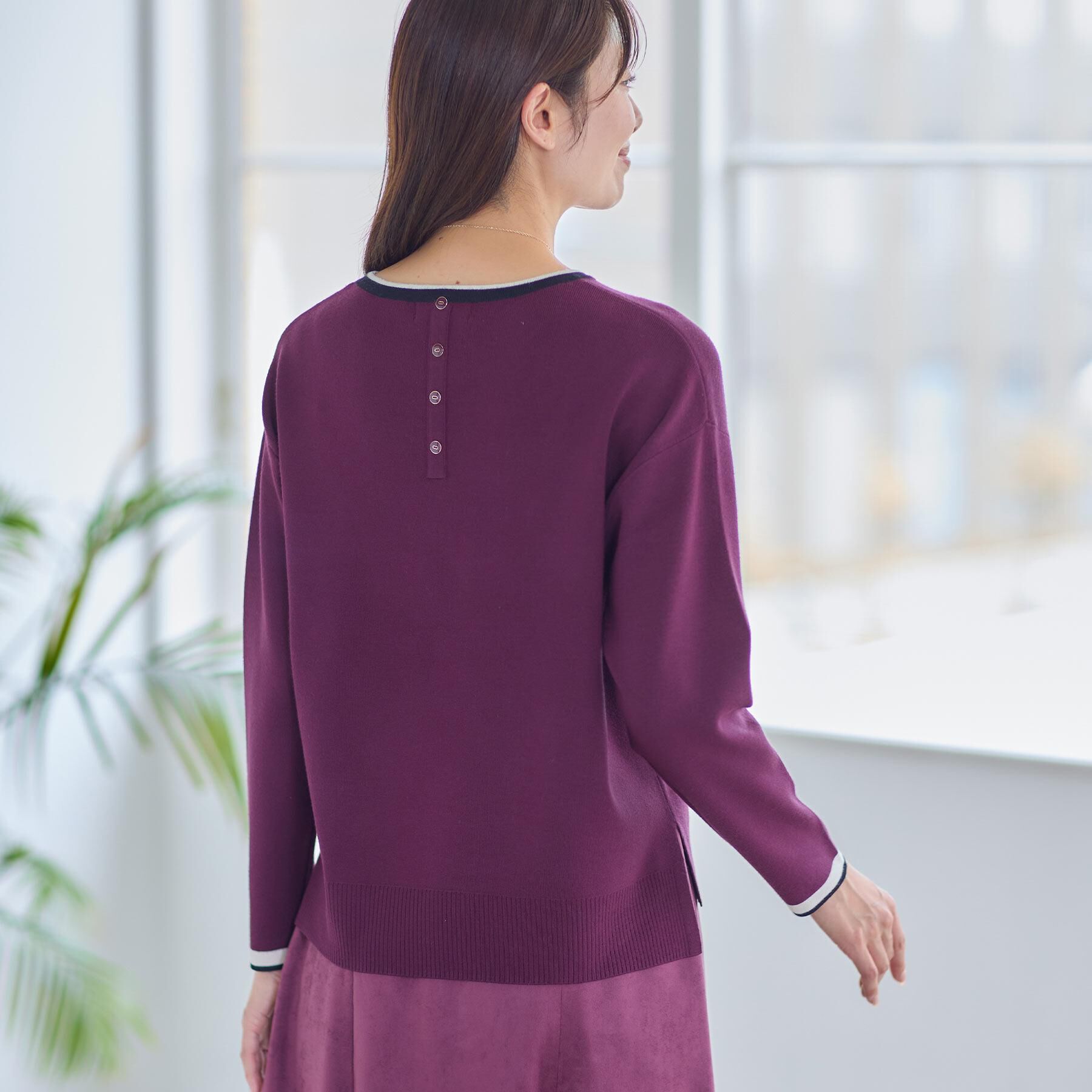 Reflect「【WEB先行カラーあり／セットアップ可】ゆったりフォルムニット」|ニット・セーター|