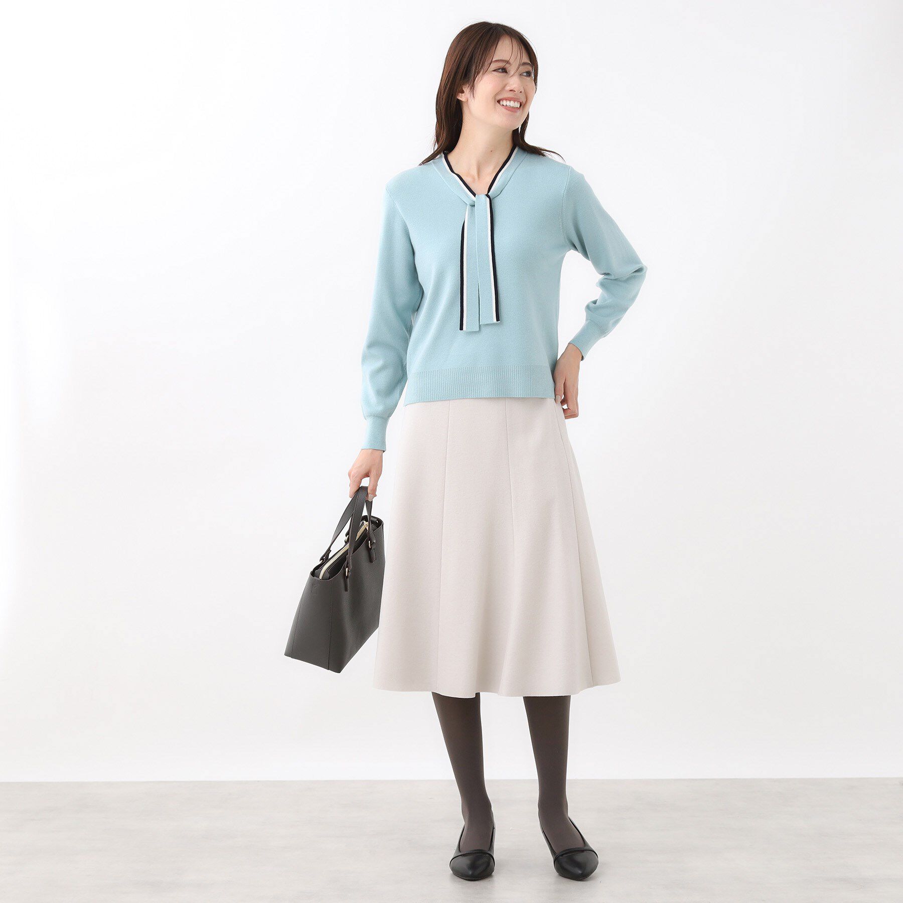 Reflect「【選べる5色◎】フレアフリュイドスカート」|スカート|