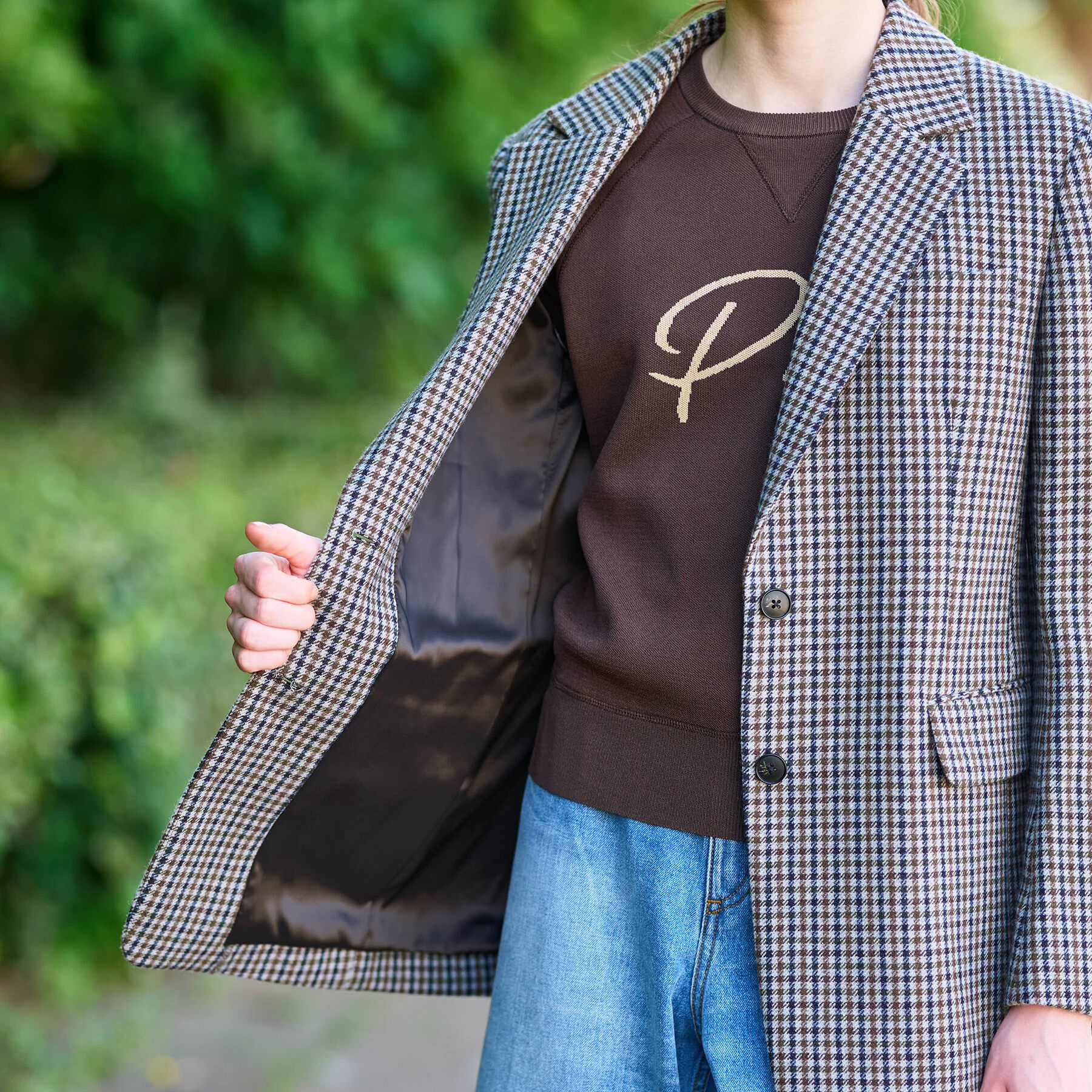 DRESSTERIOR「【きれいめカジュアル/オンオフ】ガンクラブチェックジャケット」|テーラードジャケット|