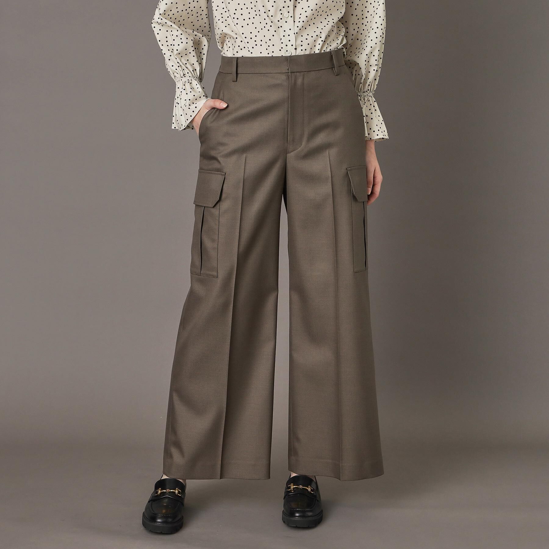 DRESSTERIOR「ラスターツイルワイドカーゴパンツ」|その他|