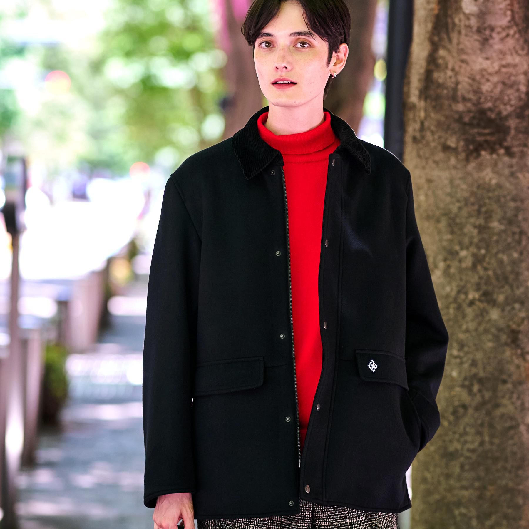 DRESSTERIOR「【Safari12月号掲載】ウールハンティングジャケット」|ブルゾン・スタジャン|