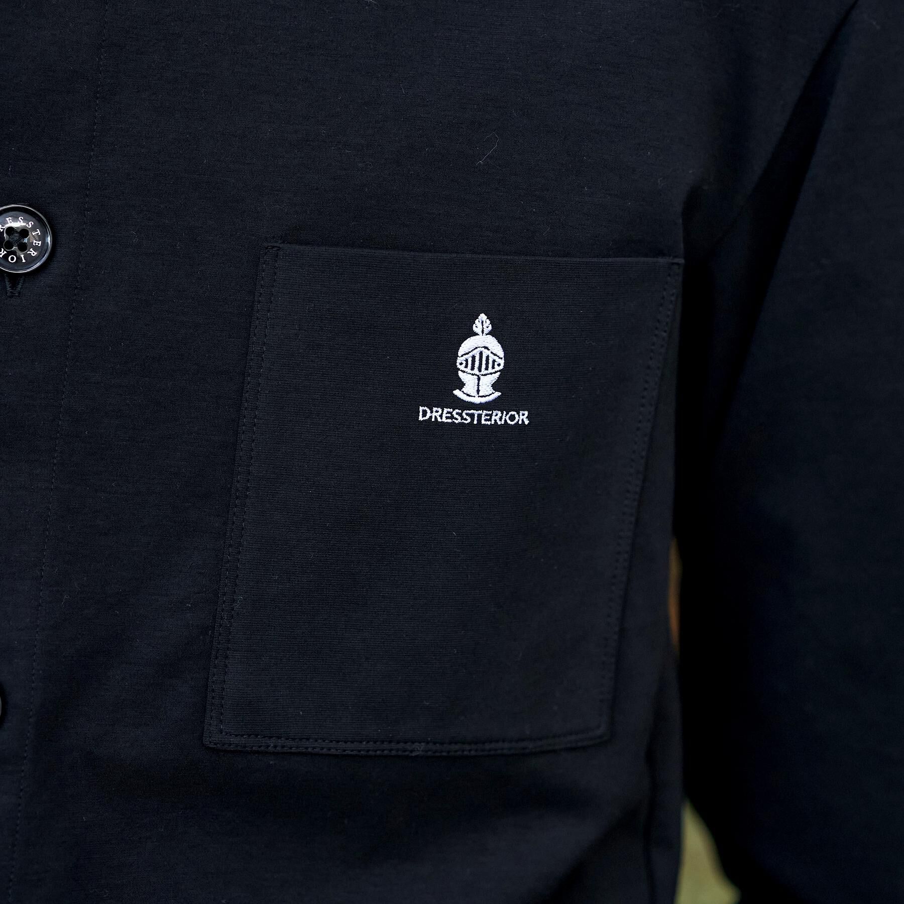 DRESSTERIOR「【接触冷感/UVカット/抗菌防臭/しわ防止】クールデオドラント ジャージシャツ」|シャツ・ブラウス|