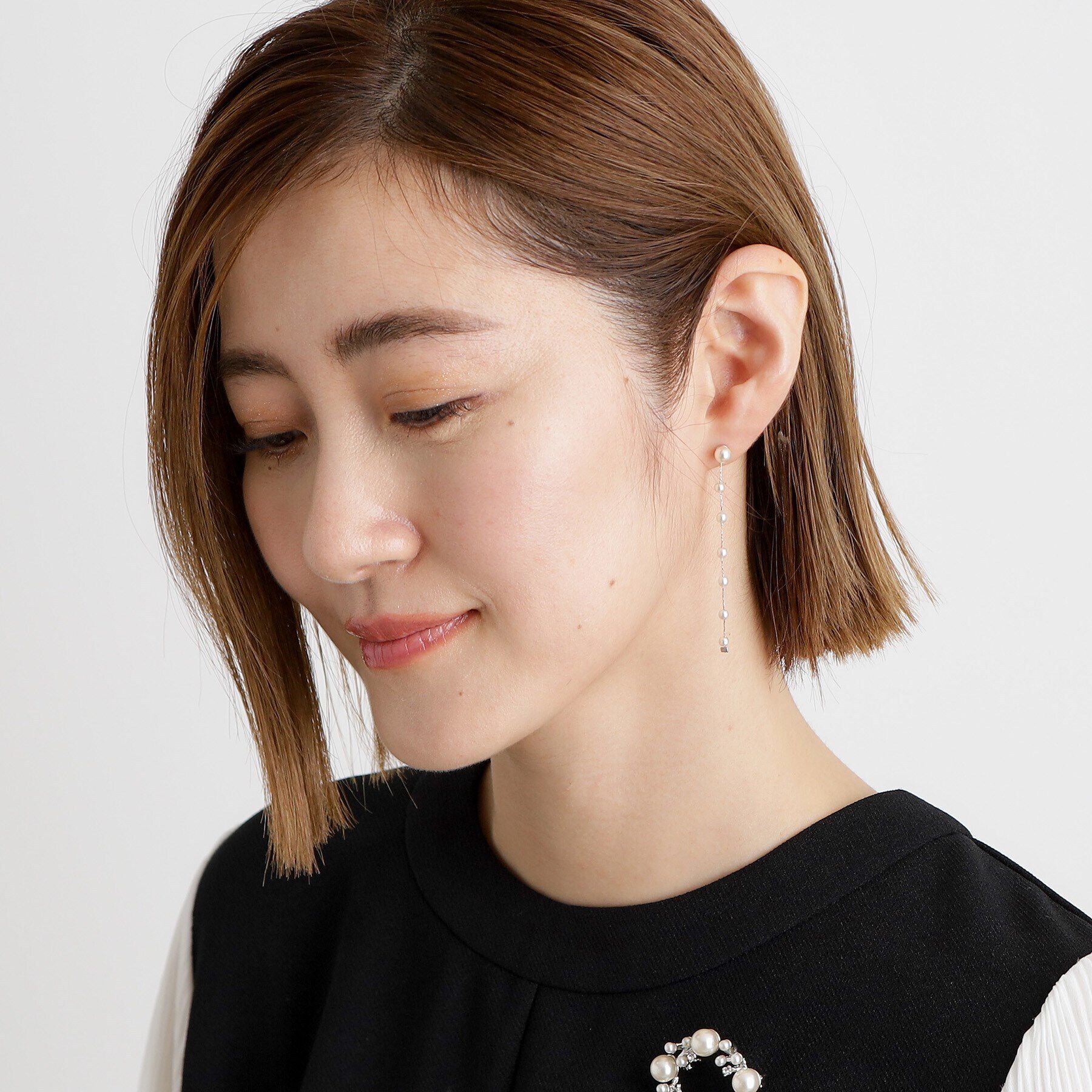 grove「パール調ロングピアス【入卒対応可】」|ピアス|