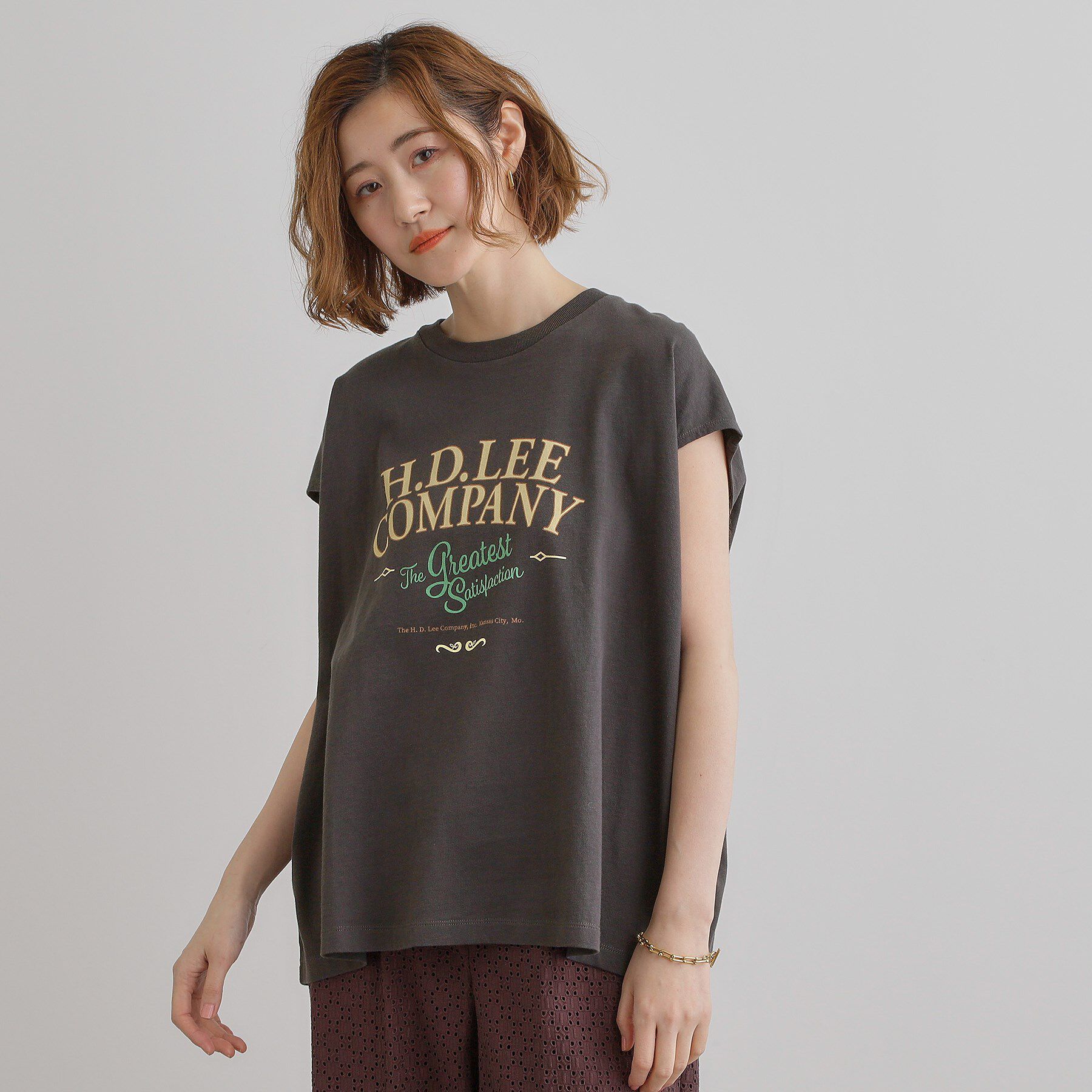 grove「【Lee&times;grove別注】PRINT　SLEEVELESS T-SHIRTS」|Tシャツ・カットソー|