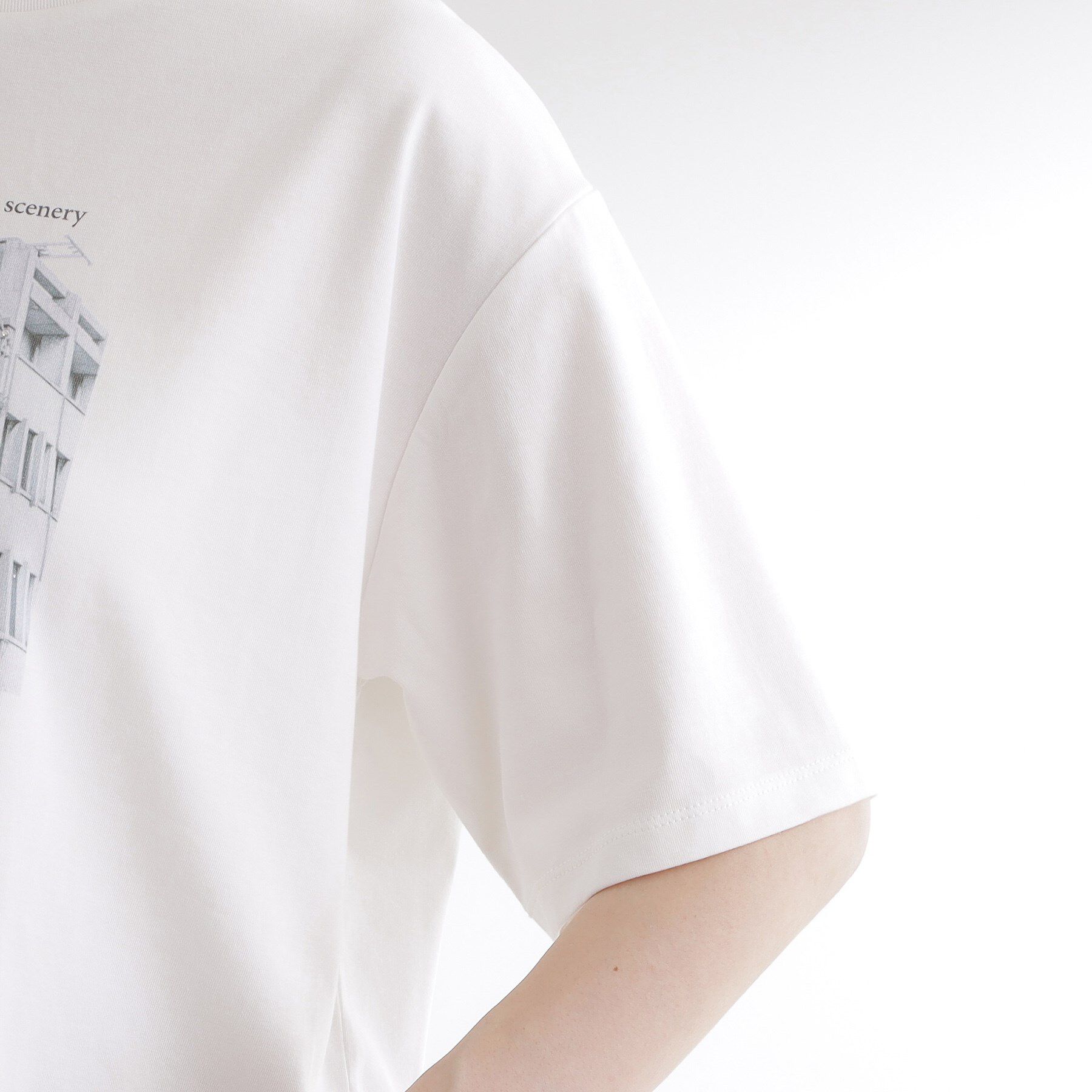 grove「夏に映える　大人のクロップドTシャツ」|Tシャツ・カットソー|