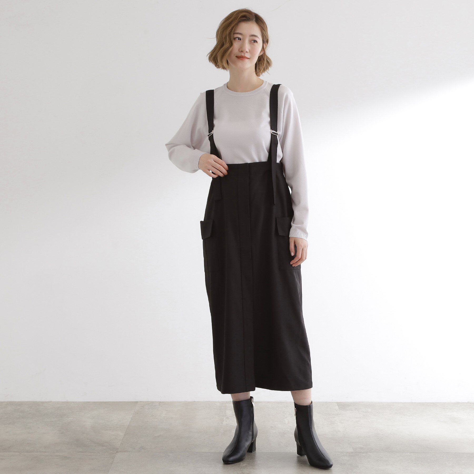 grove「最終お値下げ！！【洗える/毛玉軽減】天竺ラグランスリーブプルオーバー」|ニット・セーター|