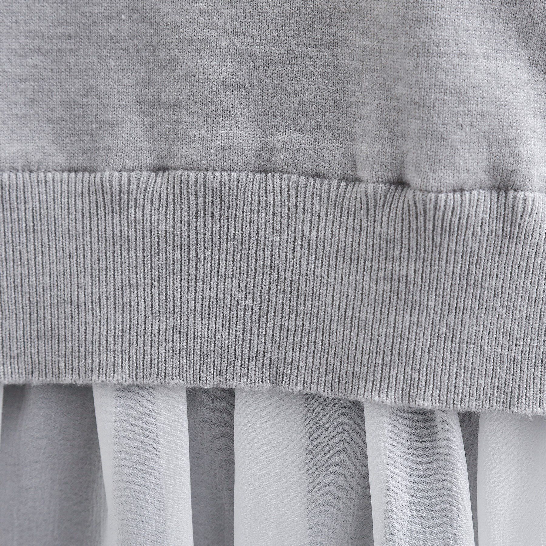 grove「裾レイヤードニットプルオーバー」|ニット・セーター|