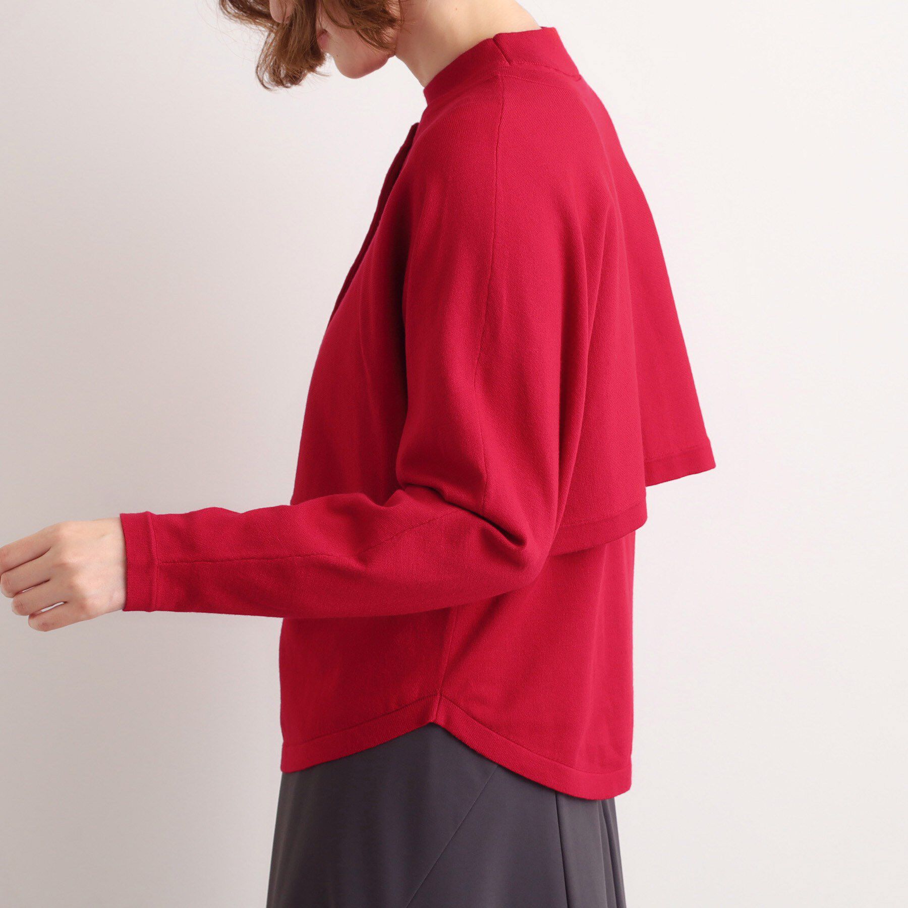 grove「【2WAY】ニット＆クロップドカーディガン」|その他|