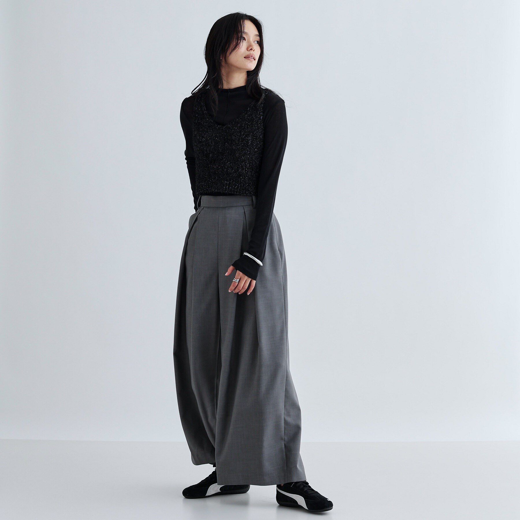 GALLEST「フェザーヤーンベスト」|ベスト・ジレ|