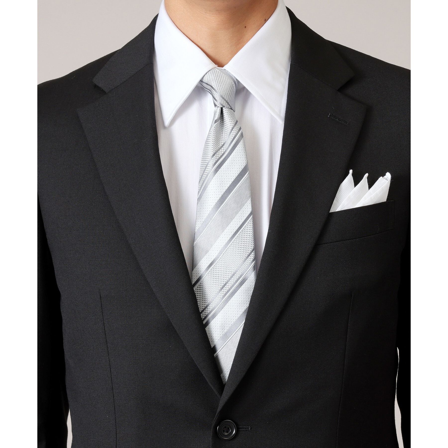 TAKEO KIKUCHI「【ベストセラー/日本製】シャドーストライプ シルクネクタイ」|ネクタイ・蝶ネクタイ|