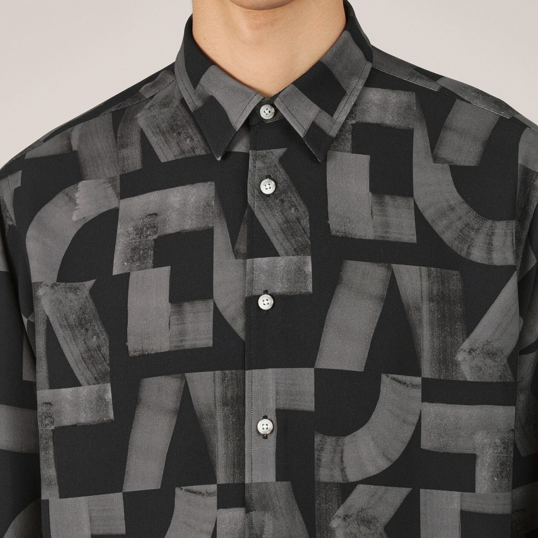 TAKEO KIKUCHI「【Made in JAPAN】スライドパズル柄 シャツ」|シャツ・ブラウス|