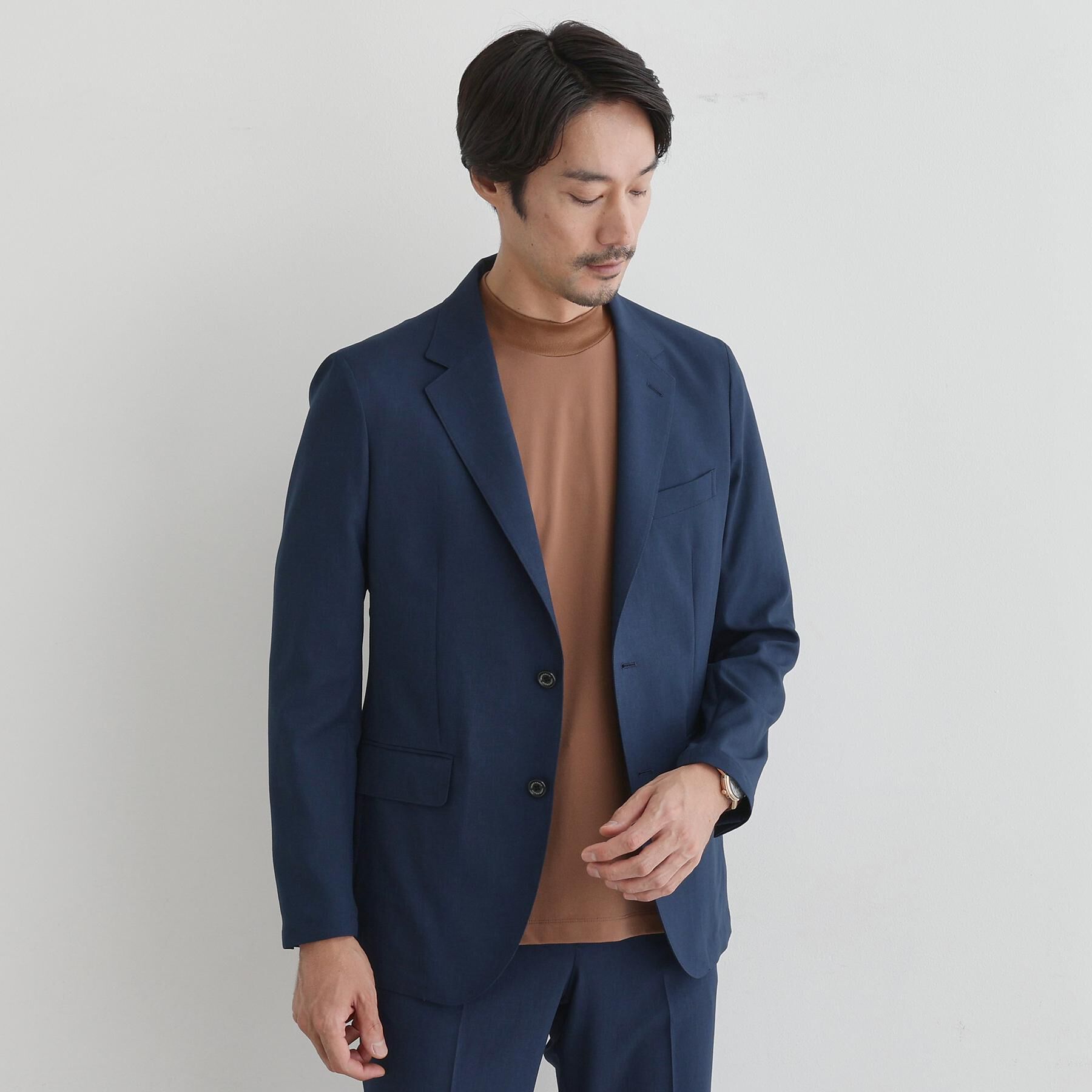 TAKEO KIKUCHI「【COOL CITY WEAR】アーバンクール ジャケット /接触冷感・吸水速乾」|テーラードジャケット|