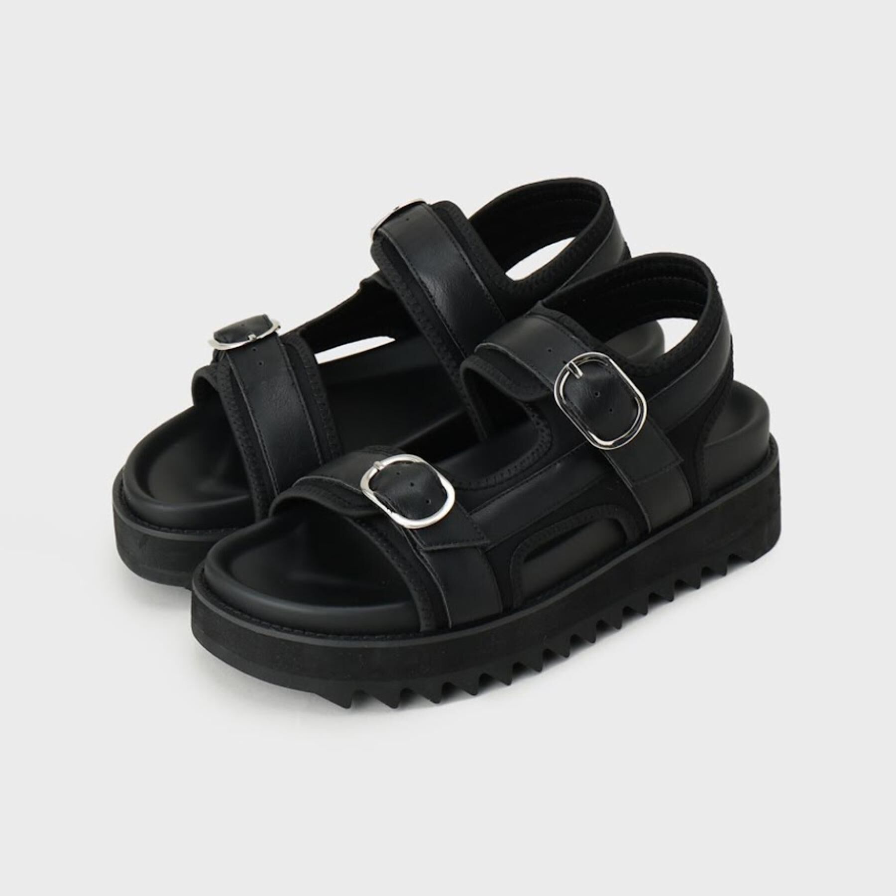 tk.TAKEO KIKUCHI「身長＋4.2cmアソートシャークソールボリュームサンダル」|サンダル|