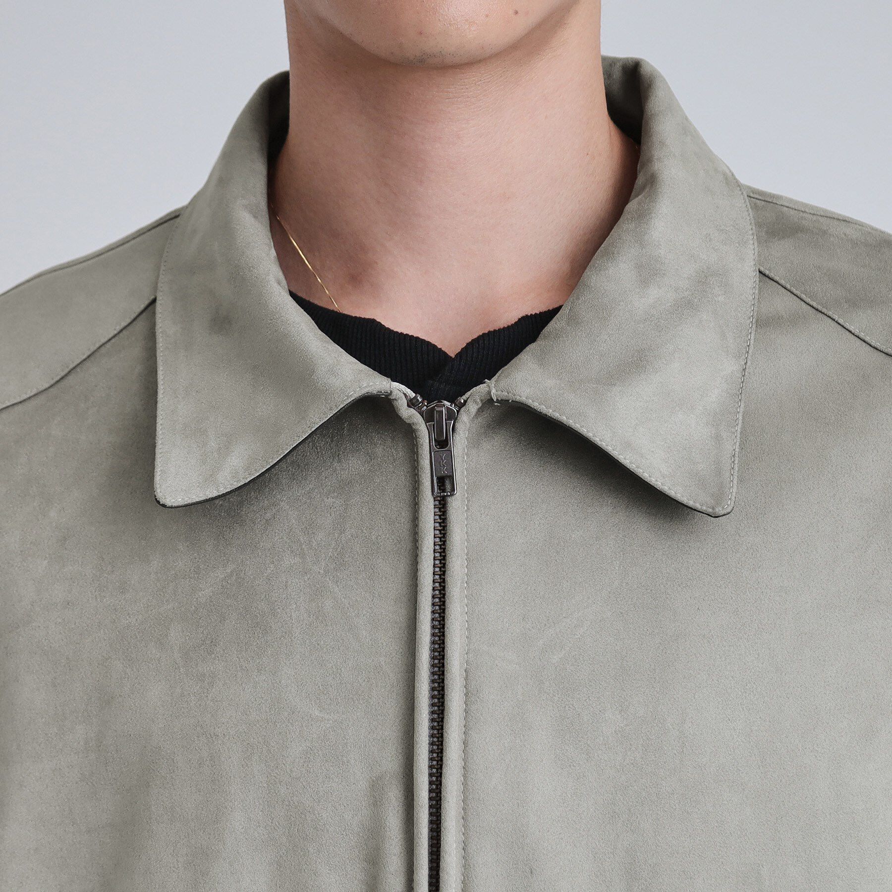 tk.TAKEO KIKUCHI「フェイクスエードシャツアウター」|ブルゾン・スタジャン|