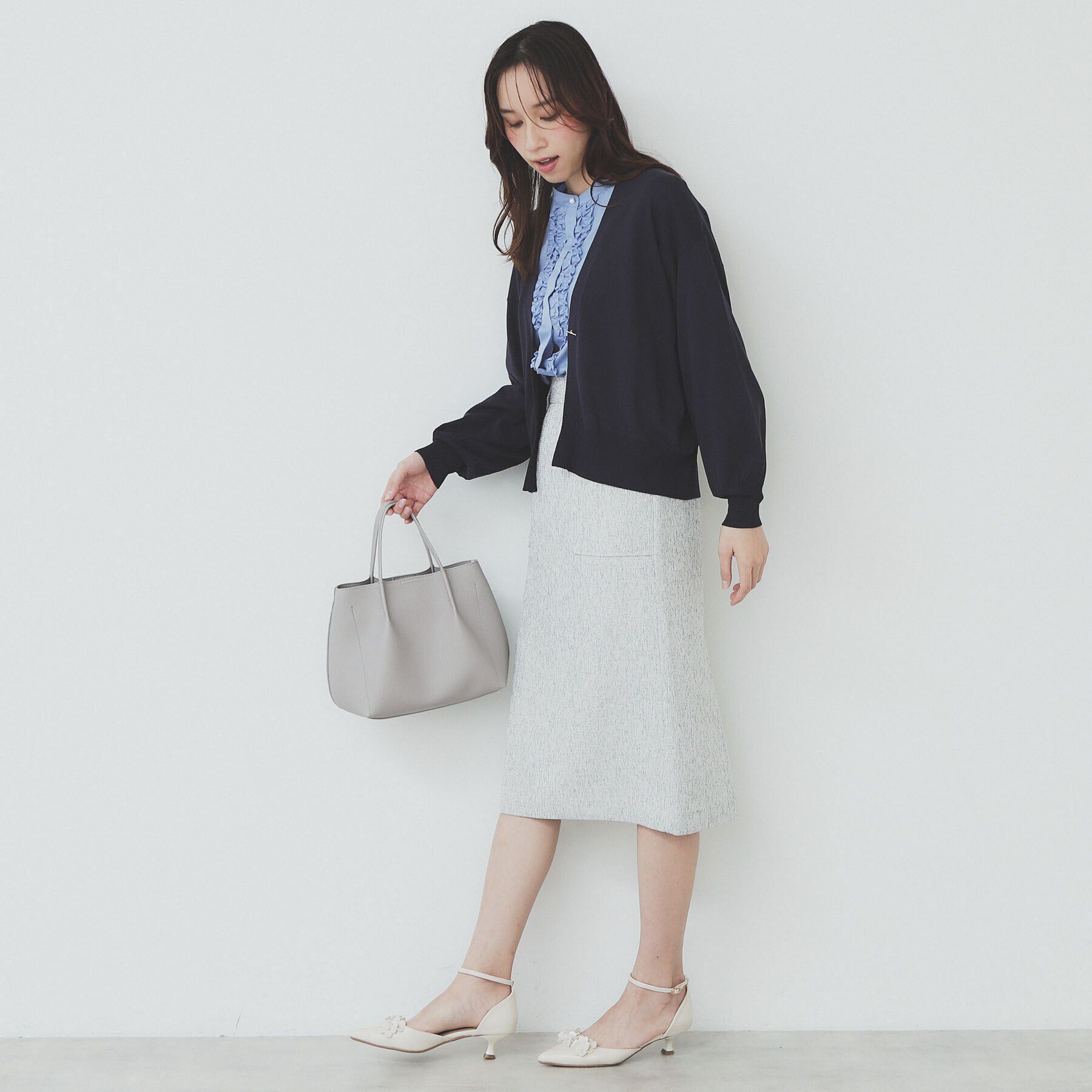 index「リラクシートッパーカーディガン【洗える】」|カーディガン|