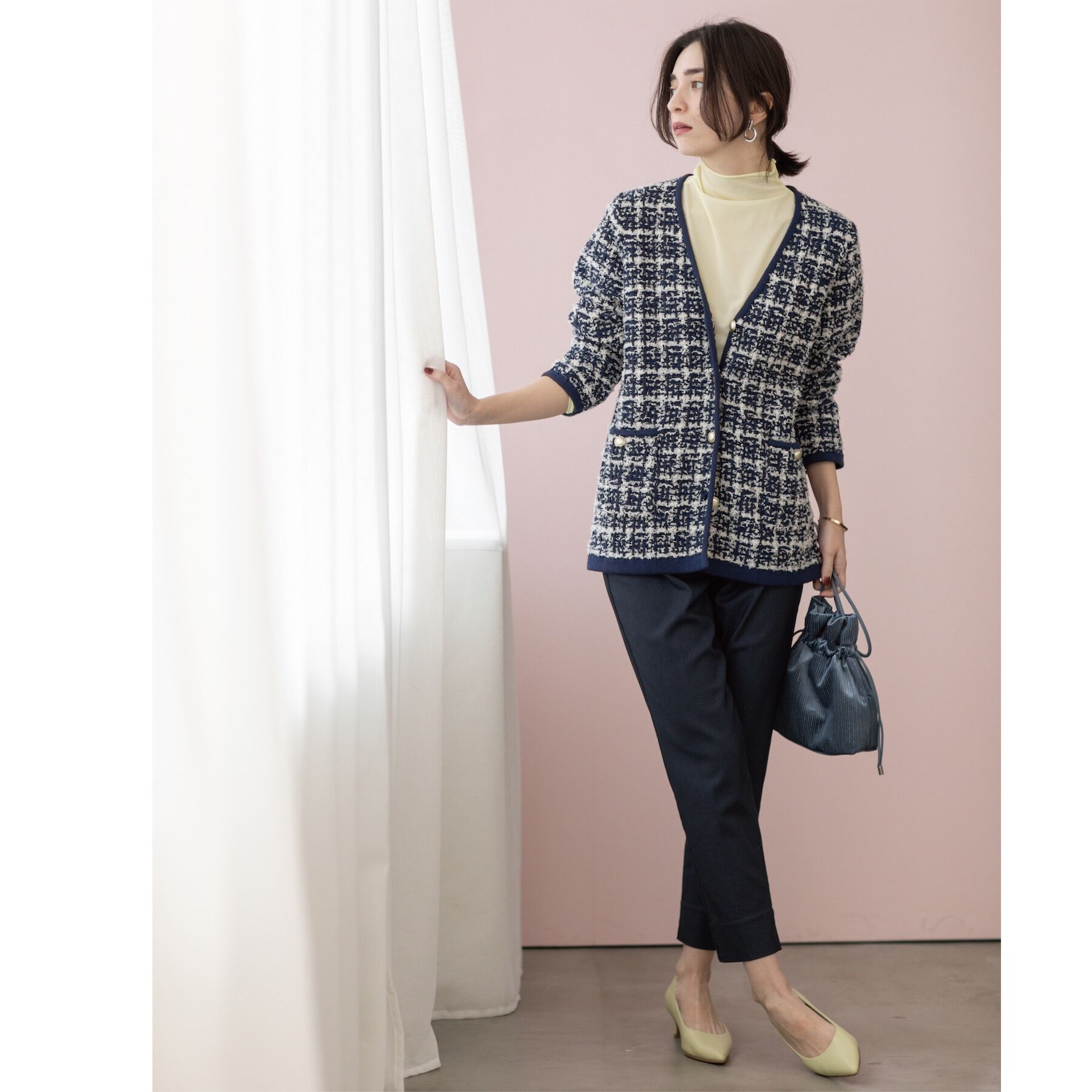 OPAQUE.CLIP「《S-LLsize》ハイストレッチイージースティックパンツ【洗濯機洗い可】」|その他|