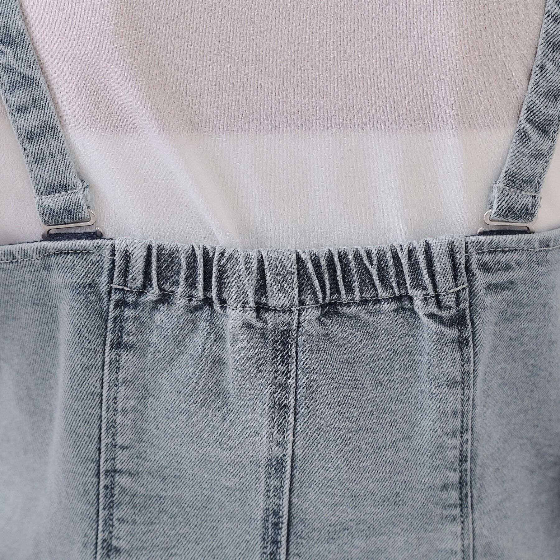 OPAQUE.CLIP「ストレッチデニムビスチェ/セットアップ対応【洗濯機洗い可】」|ベスト・ジレ|