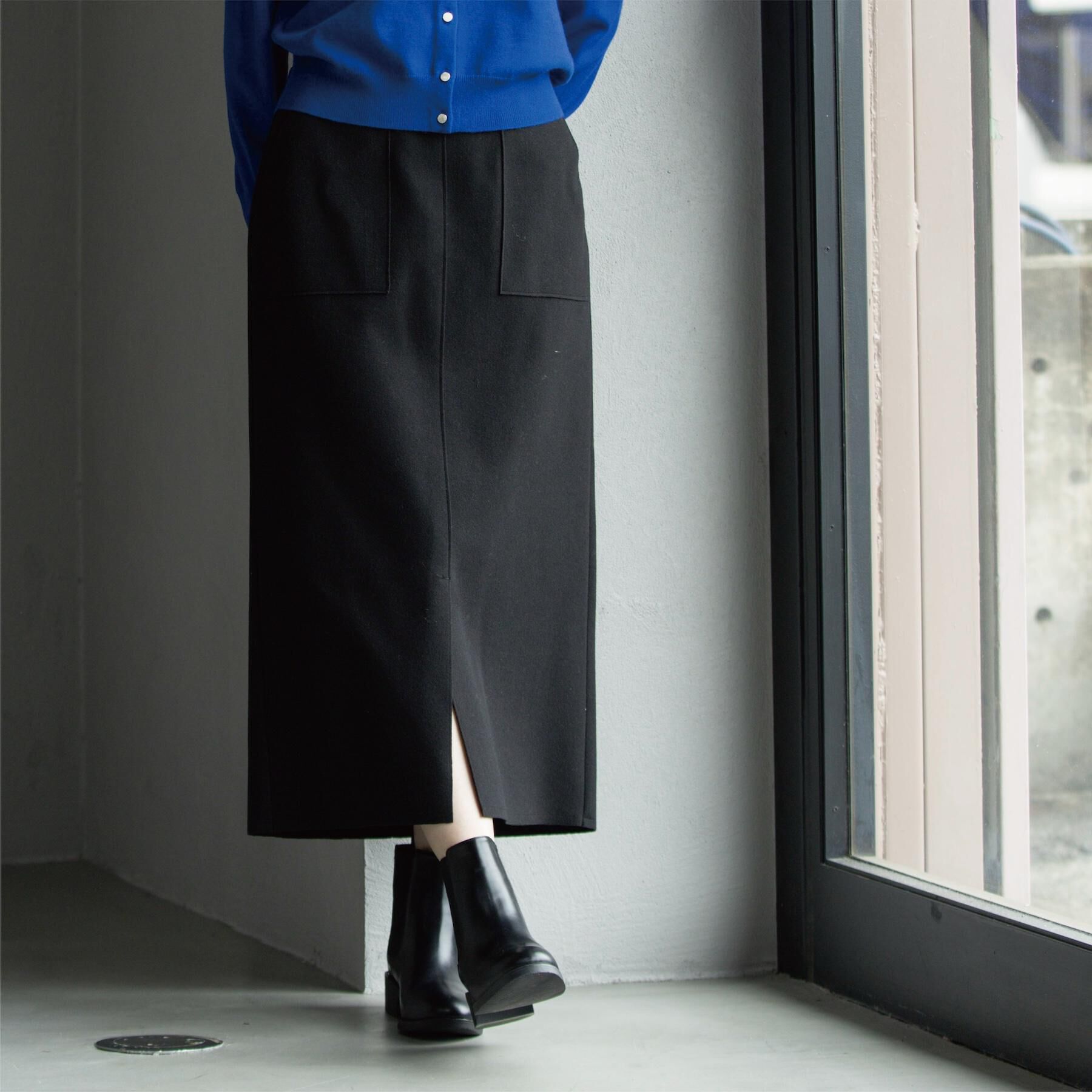 OPAQUE.CLIP「ウールライクタイトスカート【洗濯機洗い可】《8col》」|スカート|