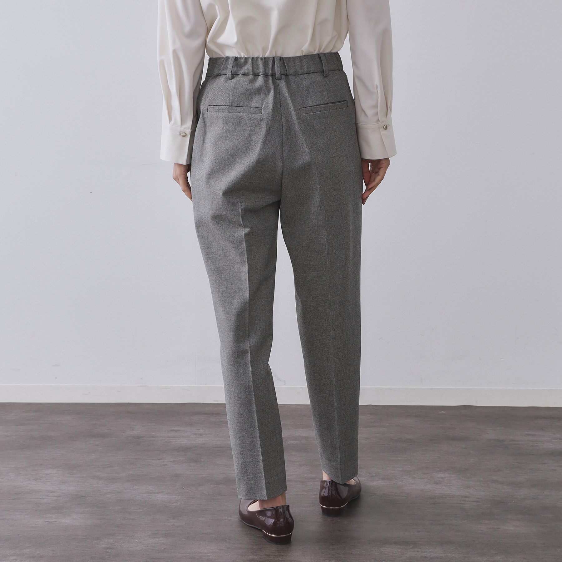 OPAQUE.CLIP「ウォームタッチ テーパードパンツ【洗濯機洗OK/ストレッチ】」|その他|