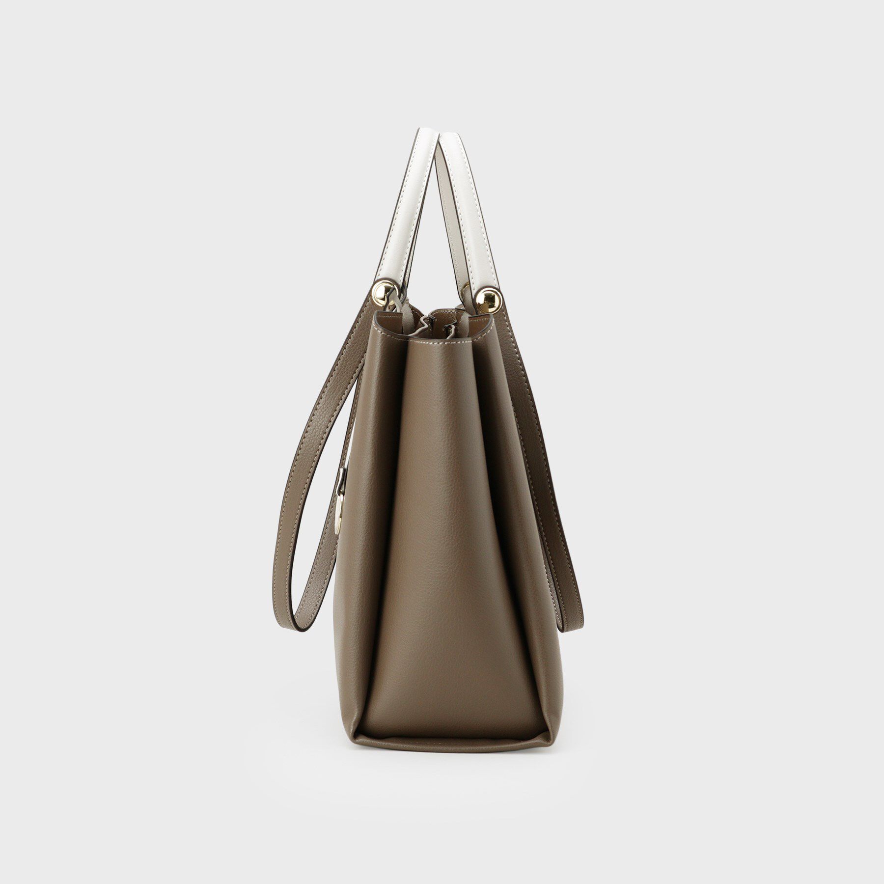 OPAQUE.CLIP「【軽量／2WAY／A4サイズ対応】3層仕様大容量合皮トートバッグ」|トートバッグ|