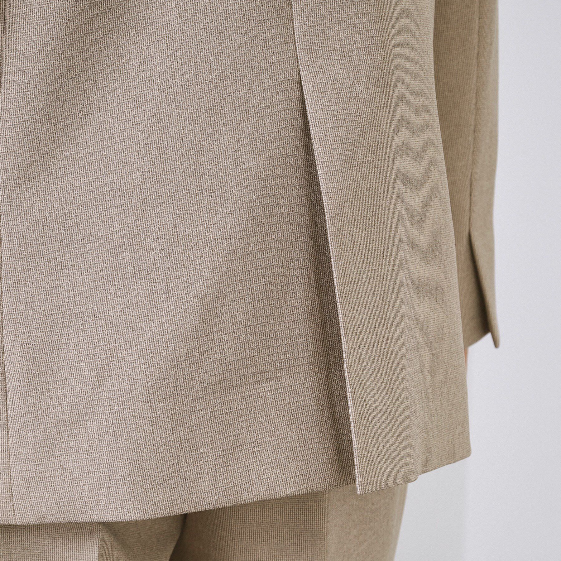 OPAQUE.CLIP「ストレッチダブルブレストテーラードジャケット/セットアップ対応可【洗濯機OK】」|テーラードジャケット|