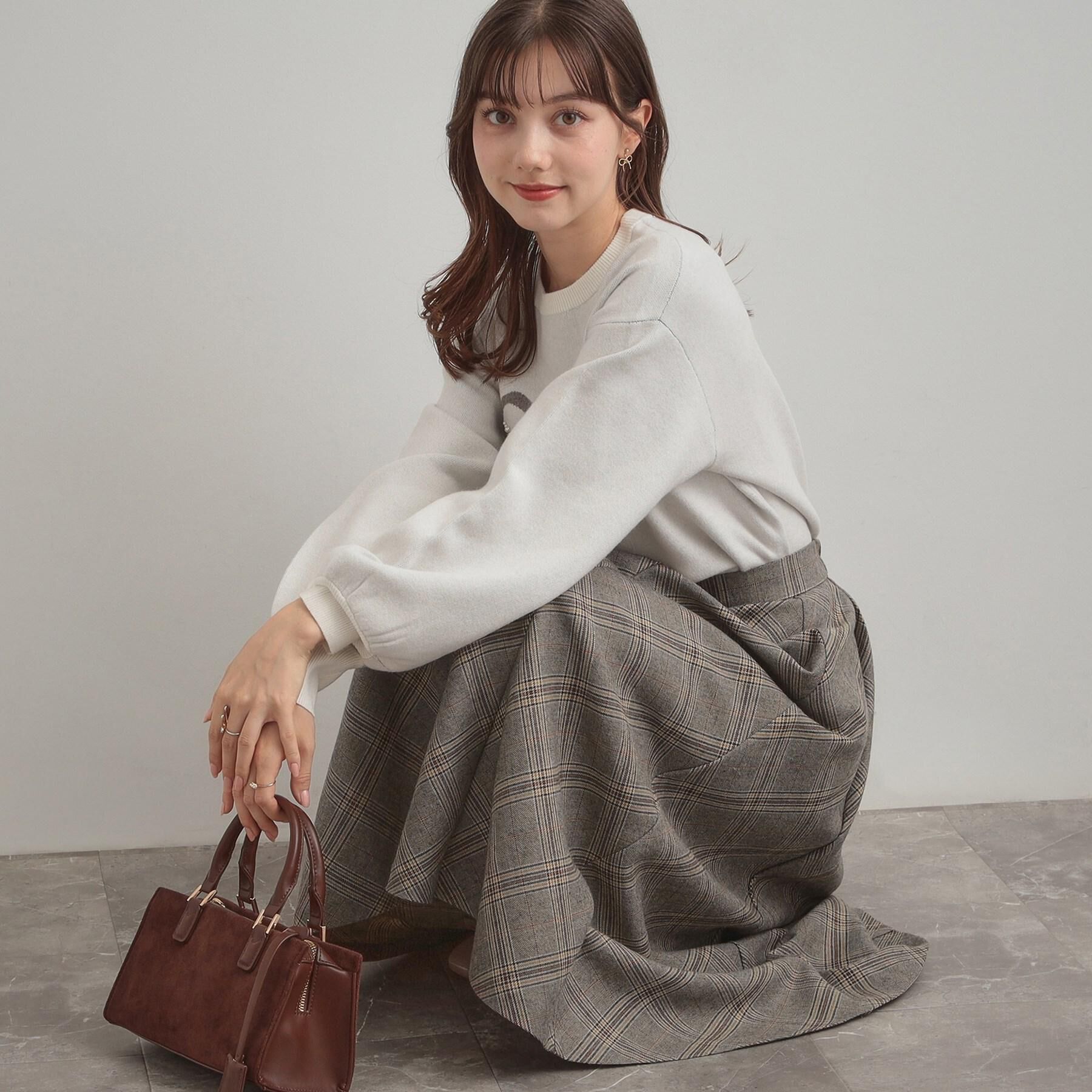 Couture broach「【通勤・大人可愛い】TRチェックスカート」|スカート|