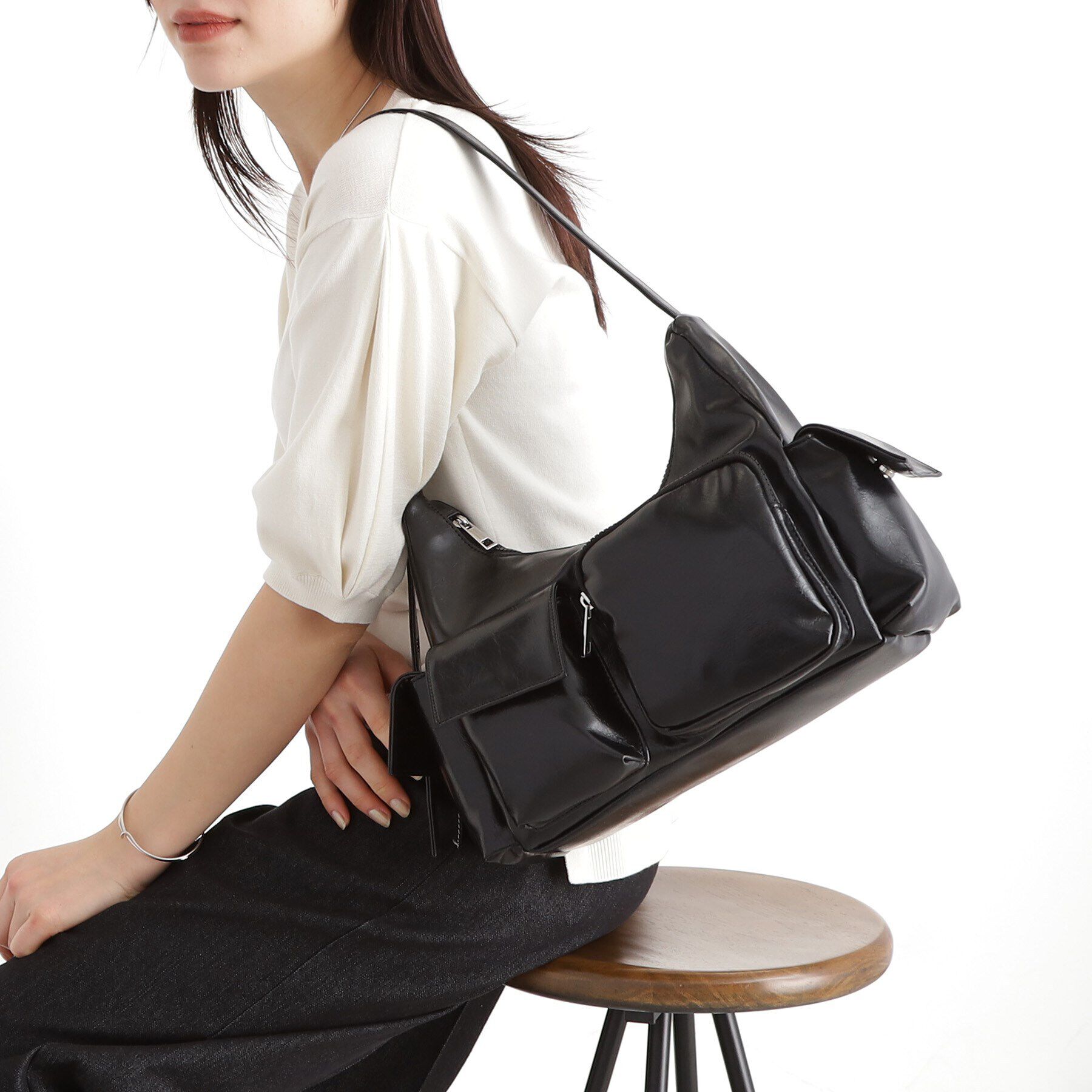 THE SHOP TK「アソート多ポケットショルダー」|ショルダー・メッセンジャー|