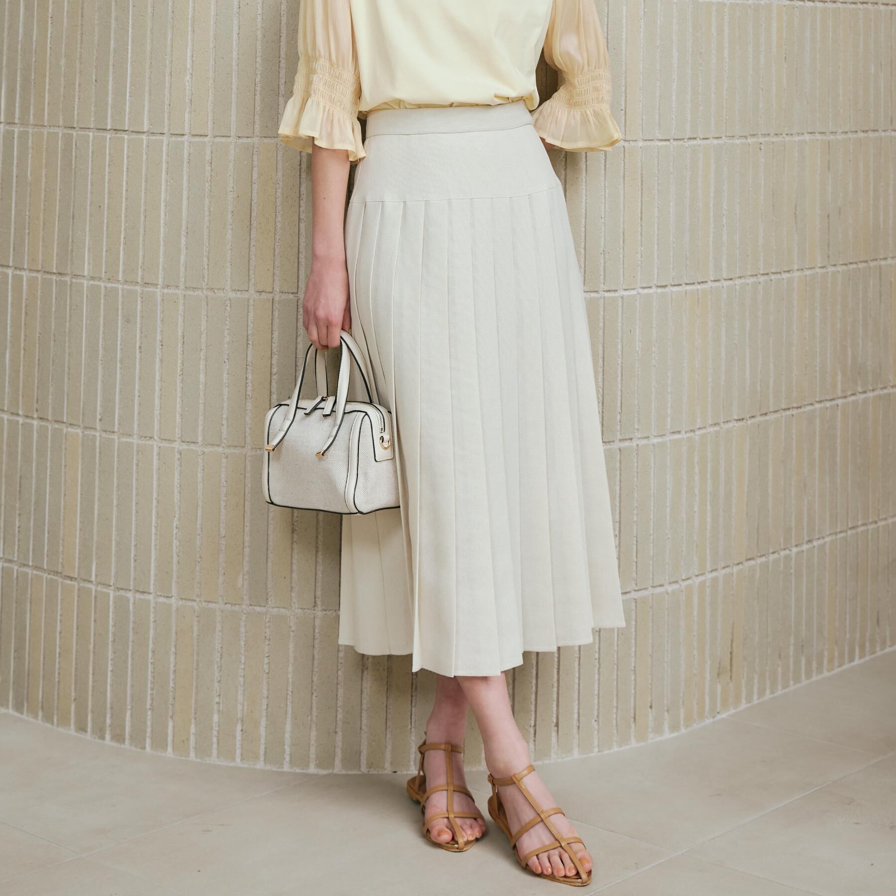 THE SHOP TK「パナマメッシュスカート」|スカート|