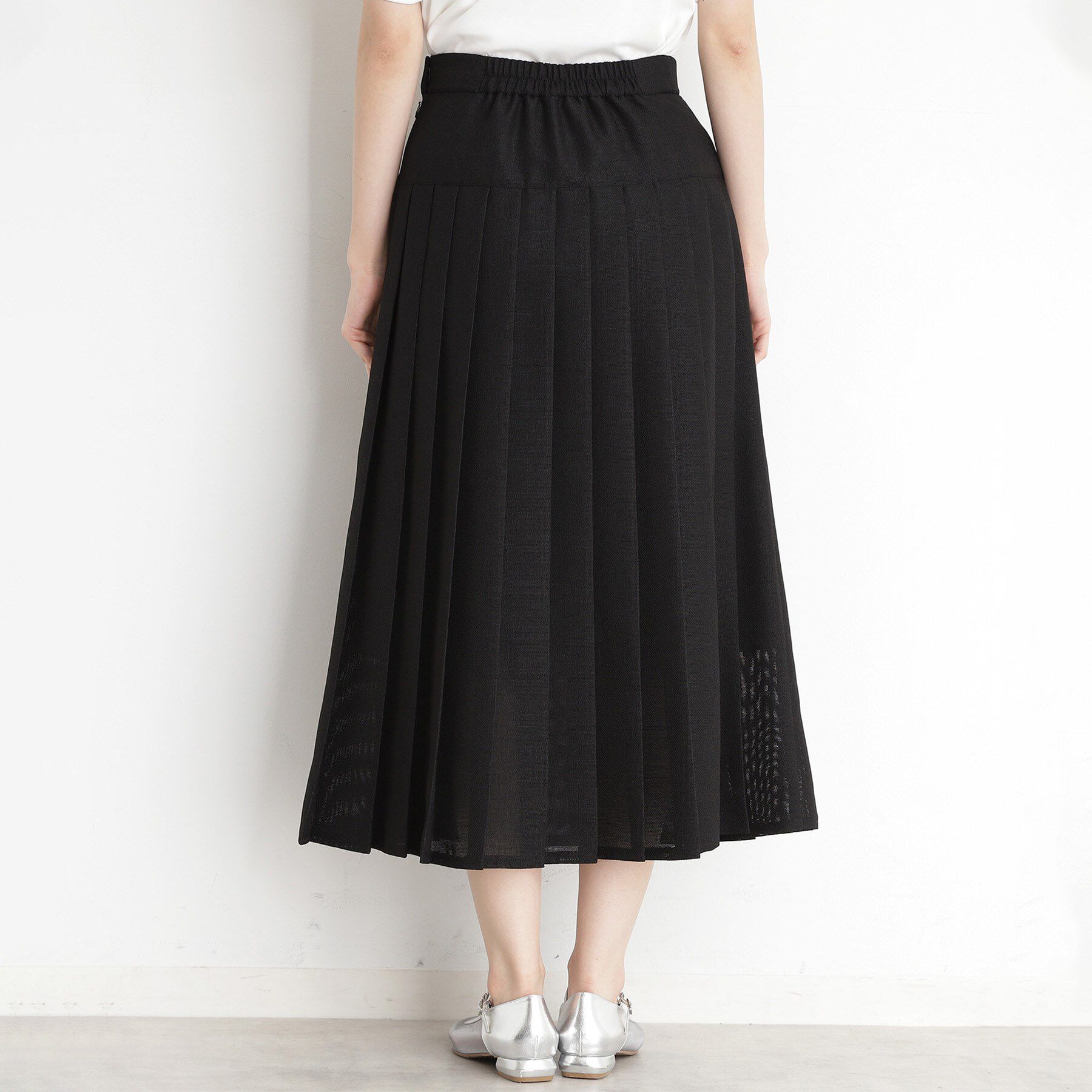 THE SHOP TK「パナマメッシュスカート」|スカート|