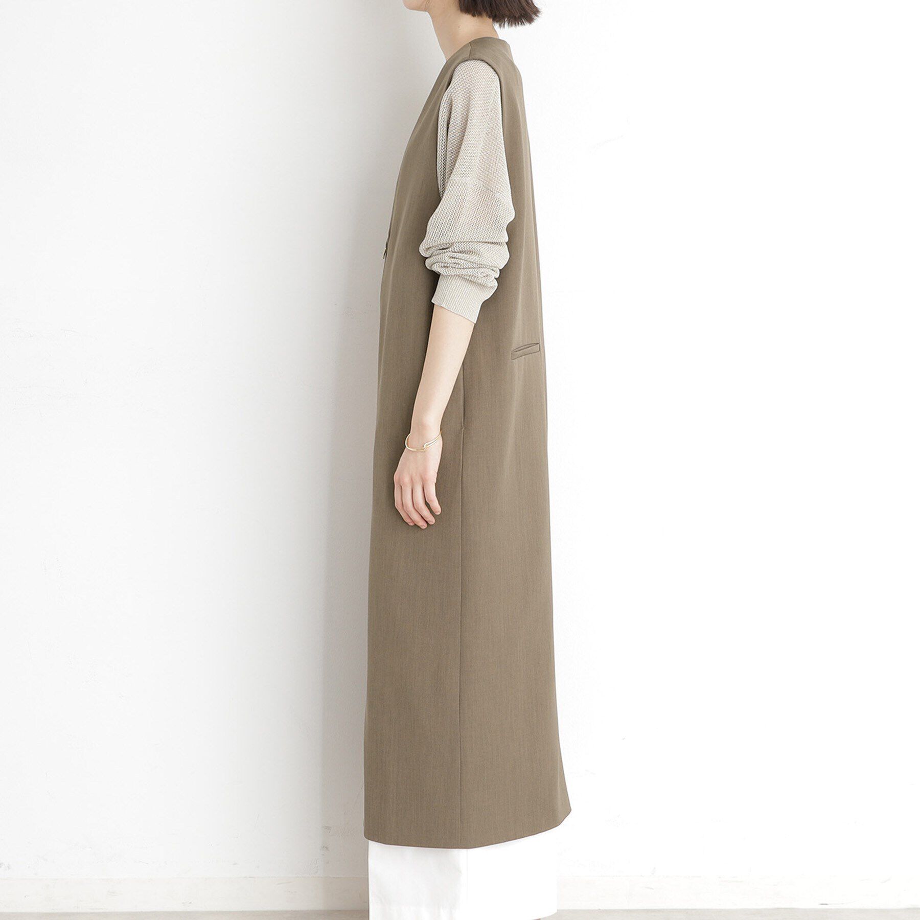 THE SHOP TK「2WAYジップジャンスカ【洗える】」|ワンピース|