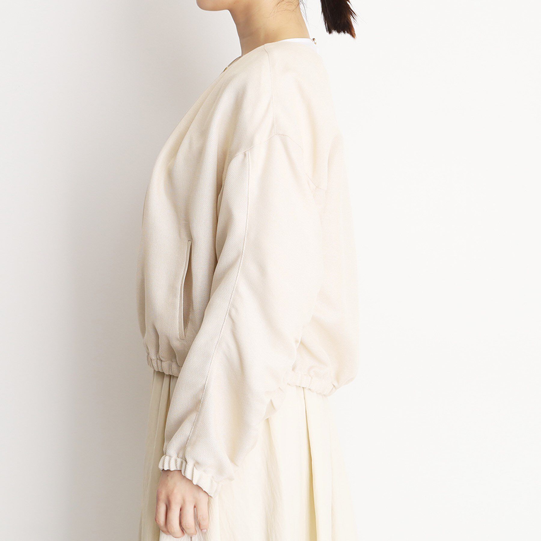 THE SHOP TK「パナマメッシュブルゾン【洗える】」|ブルゾン・スタジャン|