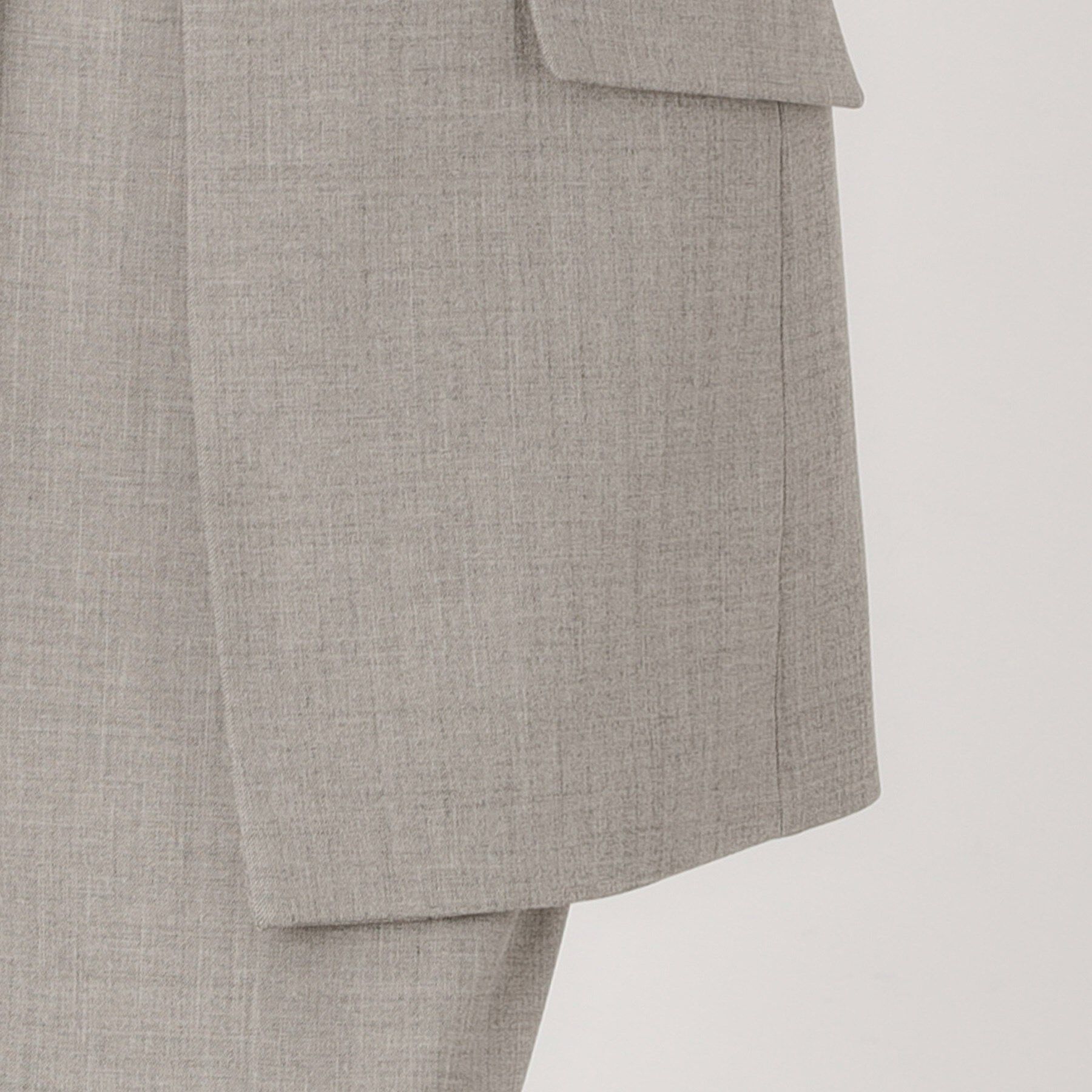 THE SHOP TK「ノーカラージレ【セットアップ可/洗濯機OK】/CAVIANシリーズ」|ベスト・ジレ|