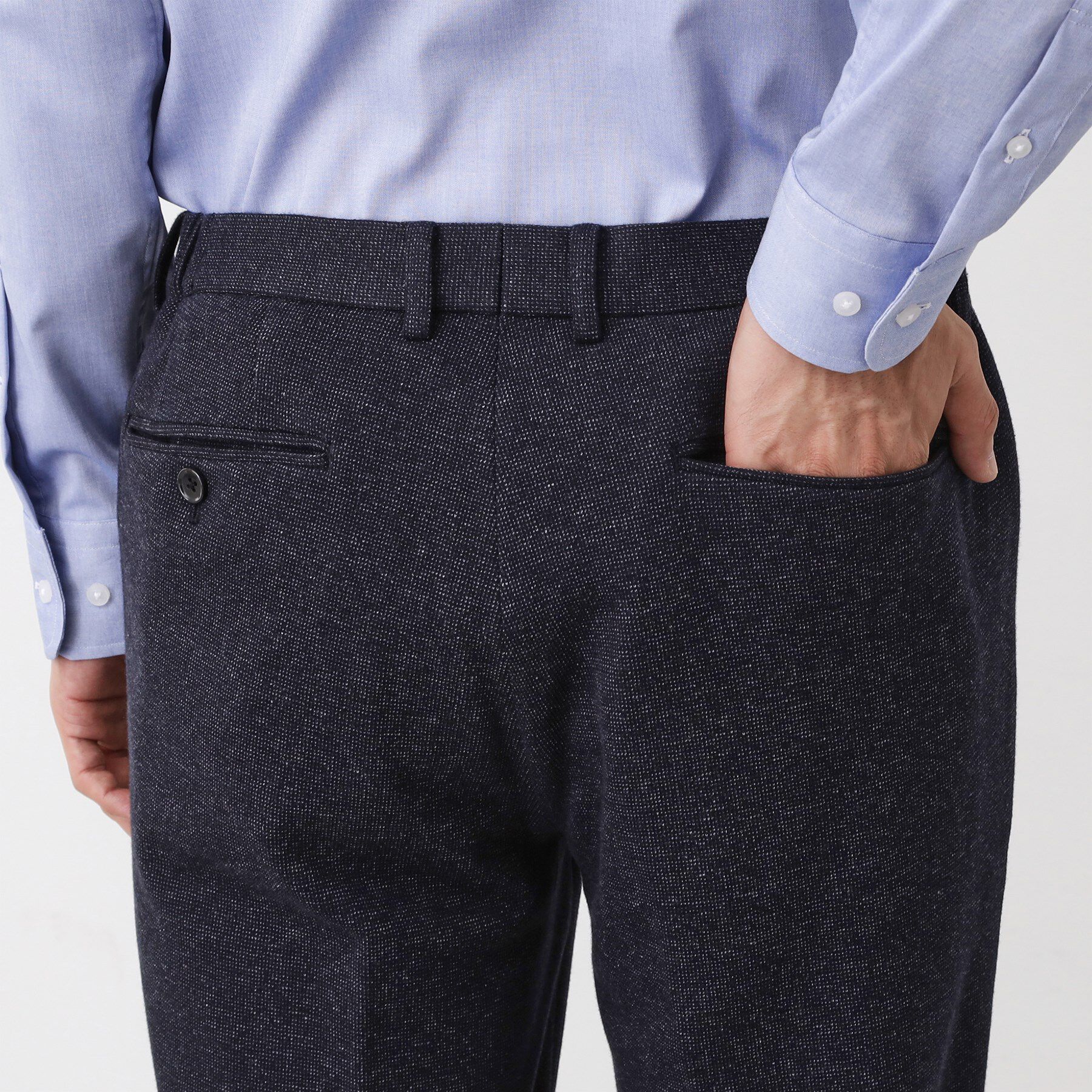 THE SHOP TK「尾州ホームスパンパンツ」|スーツ|