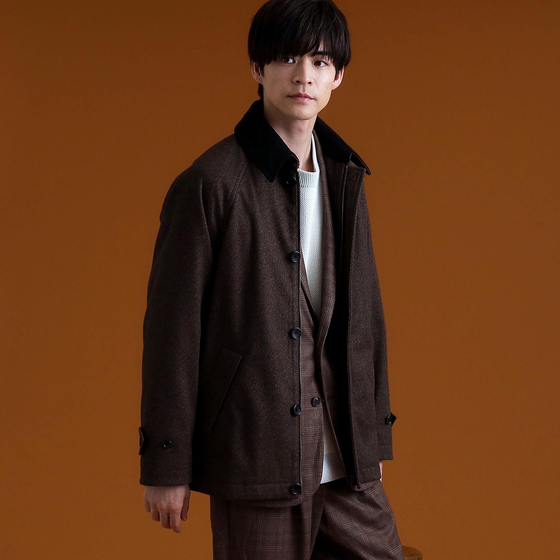 THE SHOP TK「2通りの着こなしができる ウーリック デッキブルゾン」|ブルゾン・スタジャン|