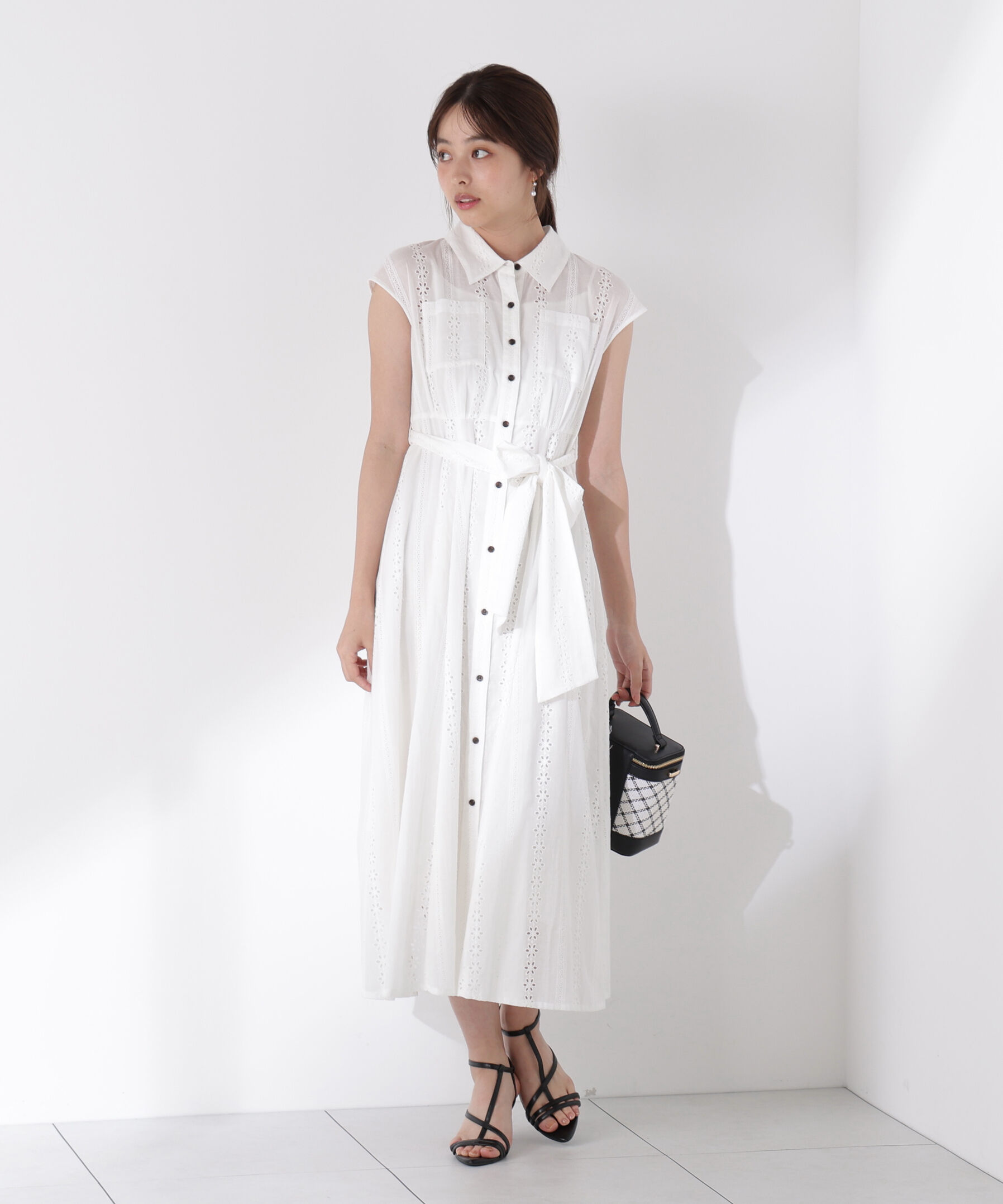 PROPORTION BODY DRESSING「2wayノースリシャツワンピース」|ワンピース|