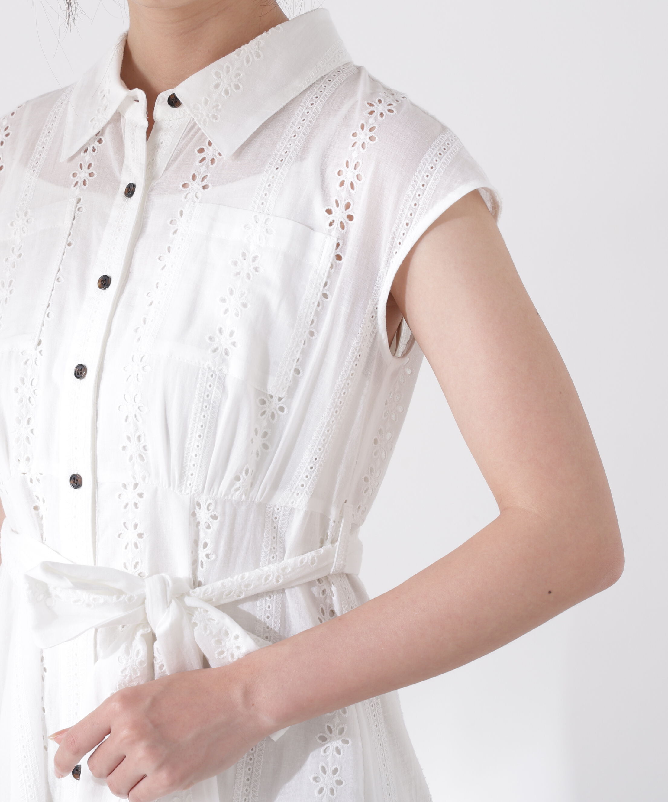 PROPORTION BODY DRESSING「2wayノースリシャツワンピース」|ワンピース|