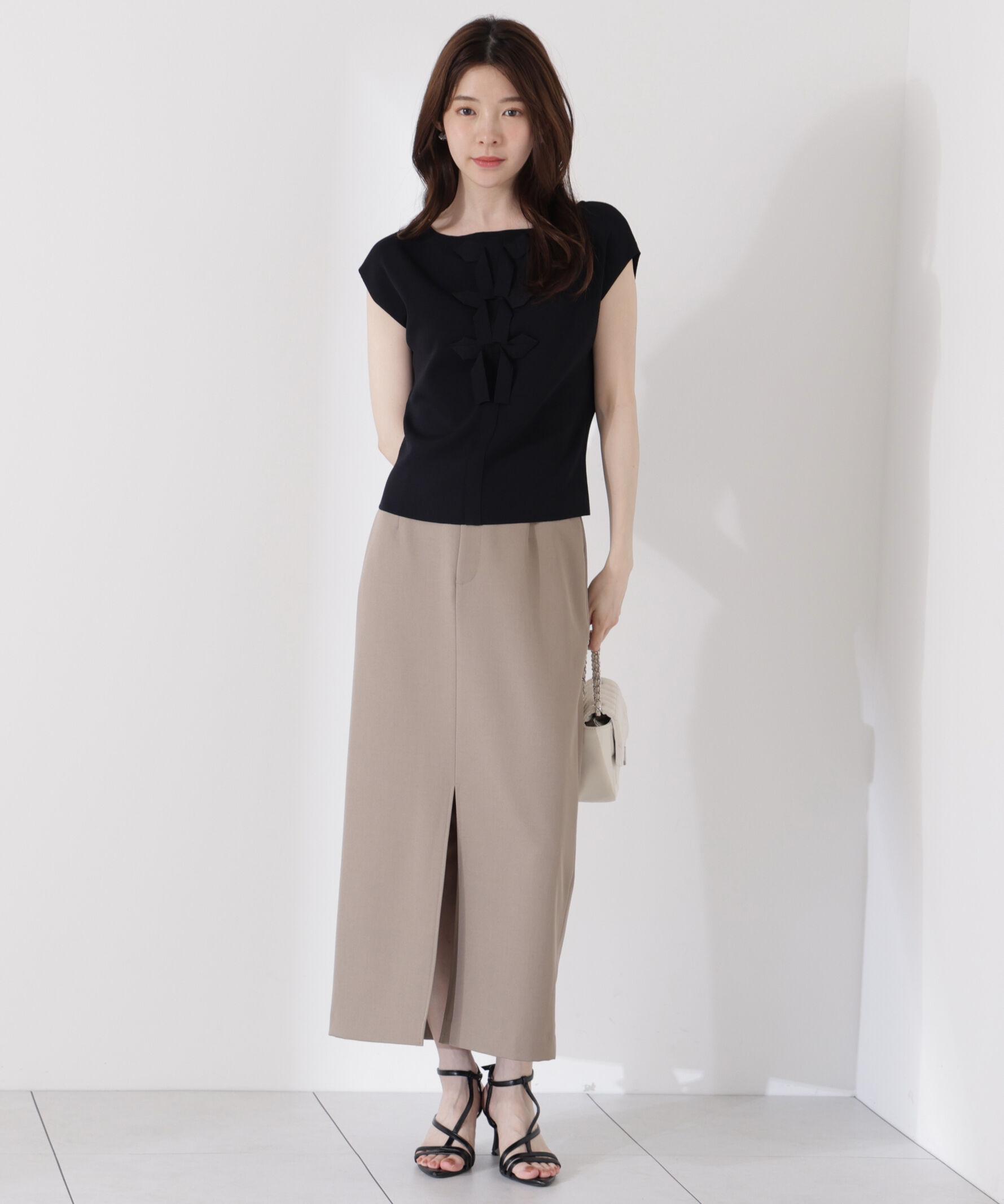 PROPORTION BODY DRESSING「前後2wayリボンニット」|ニット・セーター|