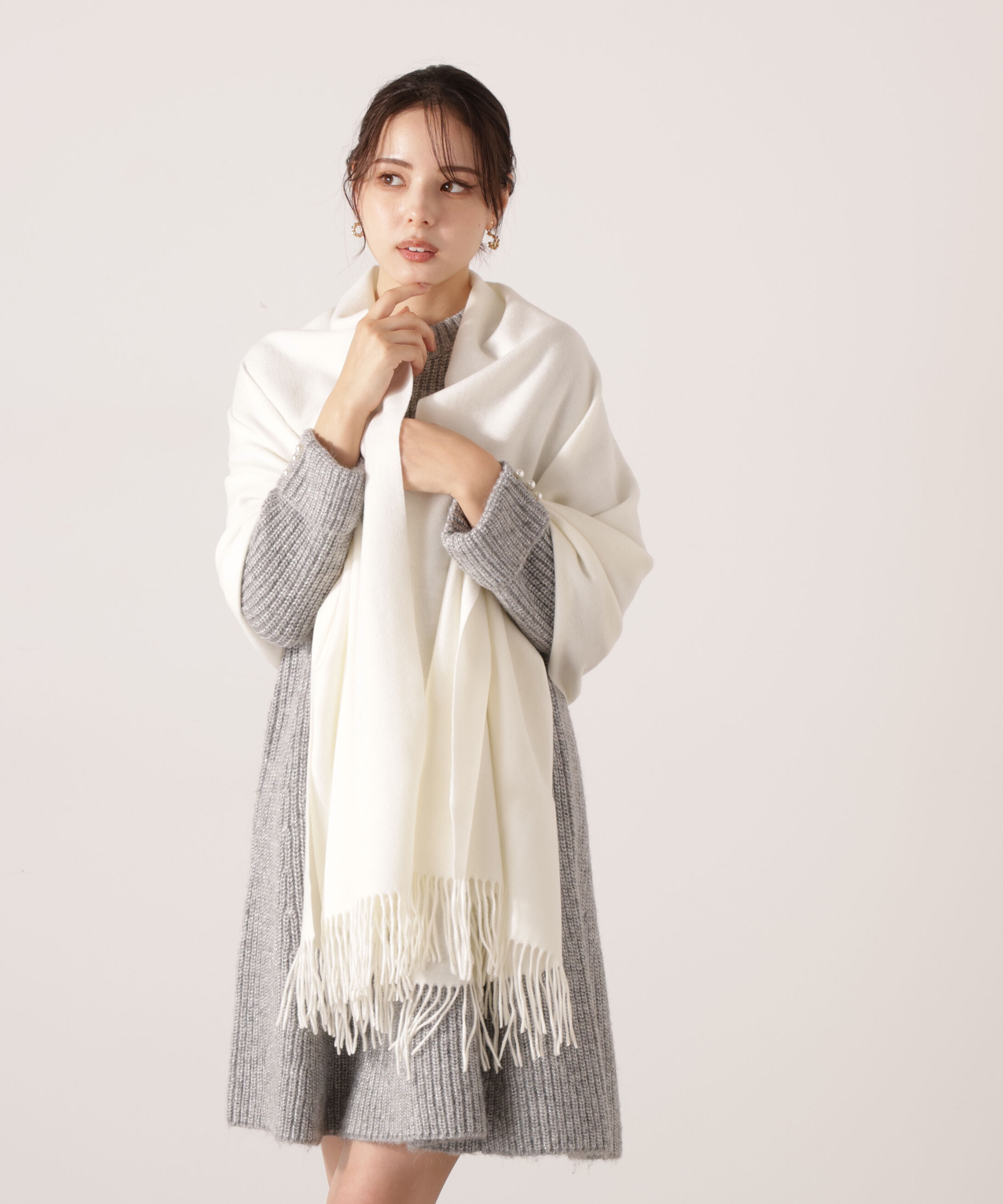 PROPORTION BODY DRESSING「杢無地ストール」|その他|