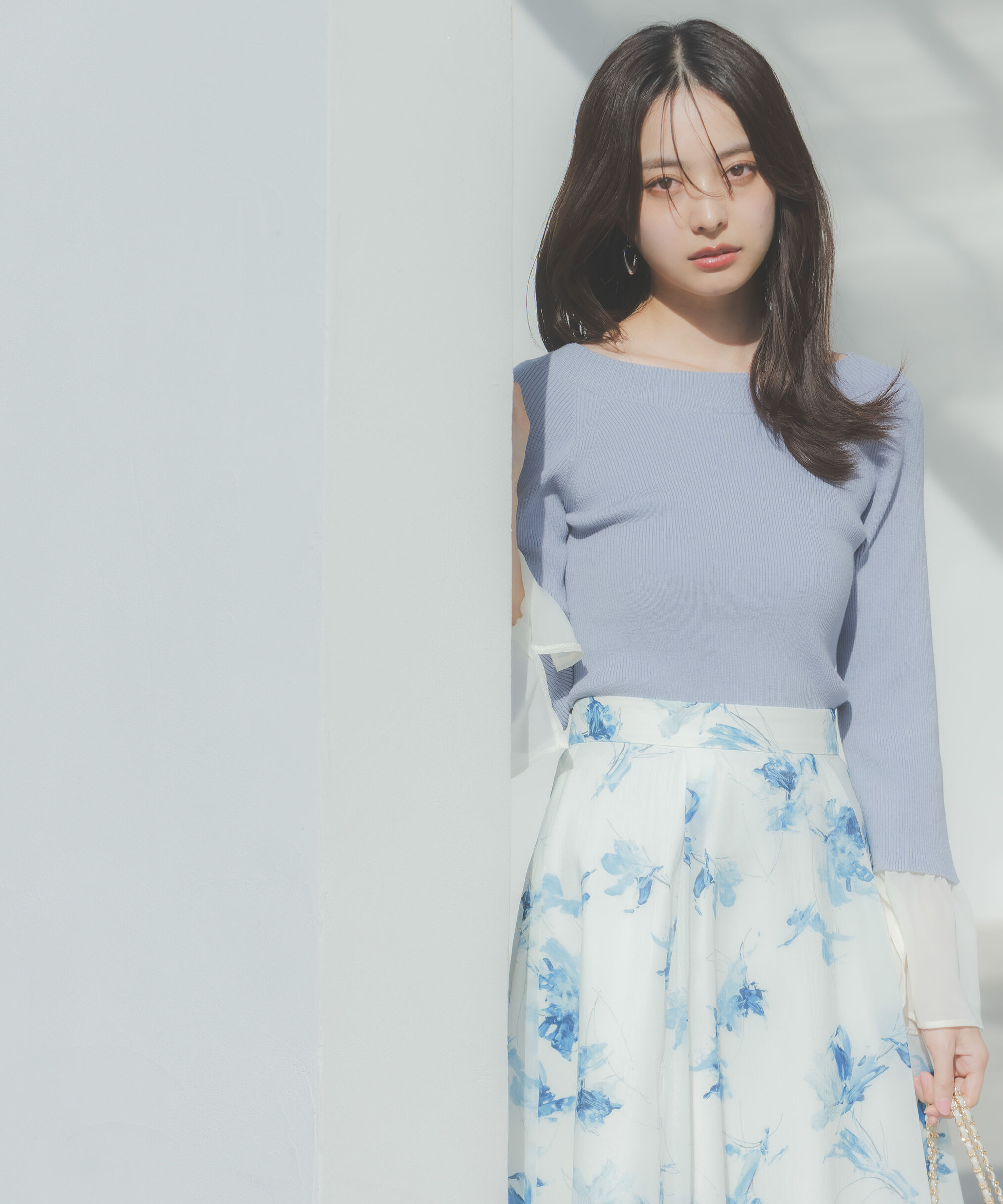 PROPORTION BODY DRESSING「フラワープリントスカート」|スカート|