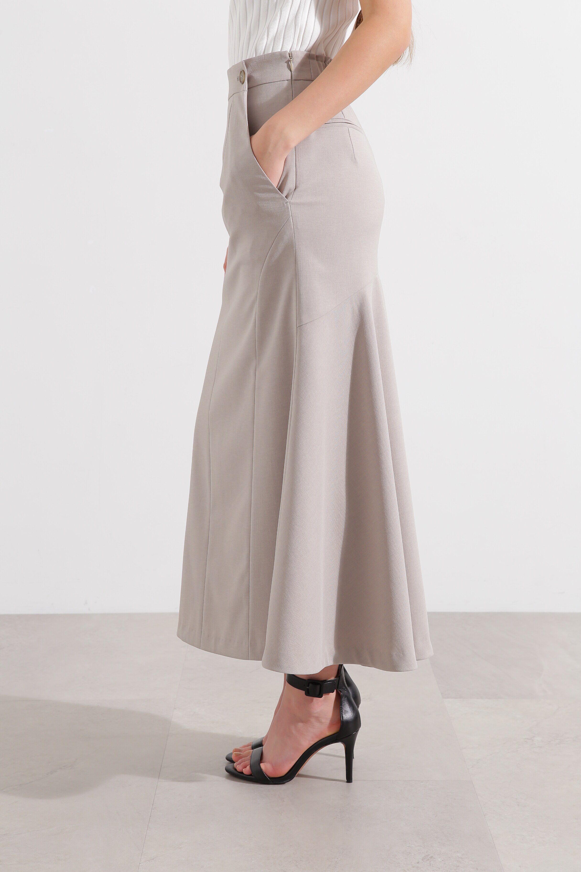  「◆ストライプセットアップスカート」|スカート|