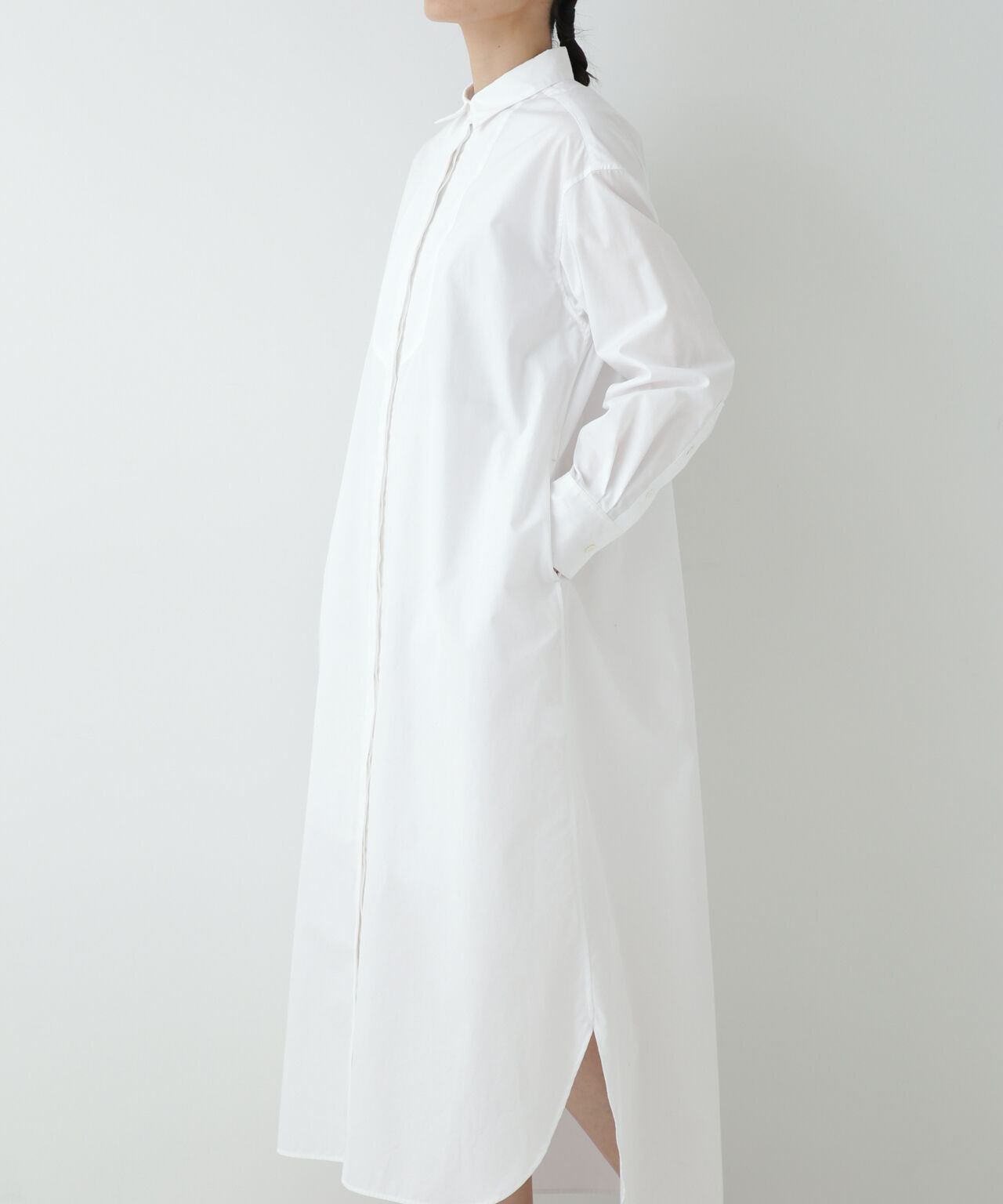  「◆１００／２ブロードシャツワンピース」|ワンピース|