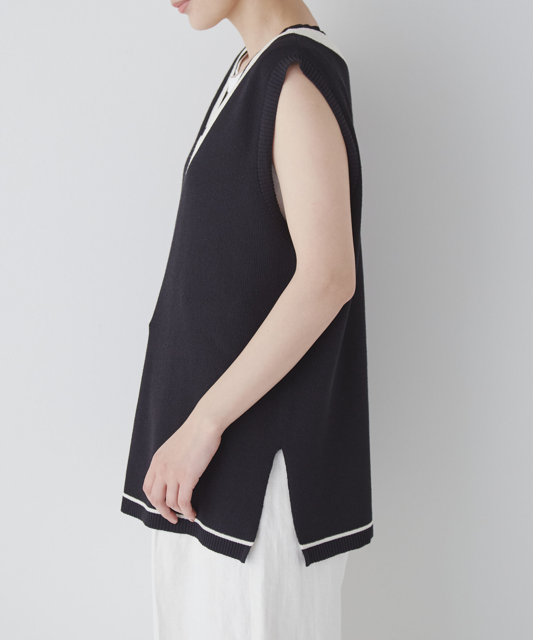  「◆バイカラーニット」|ニット・セーター|