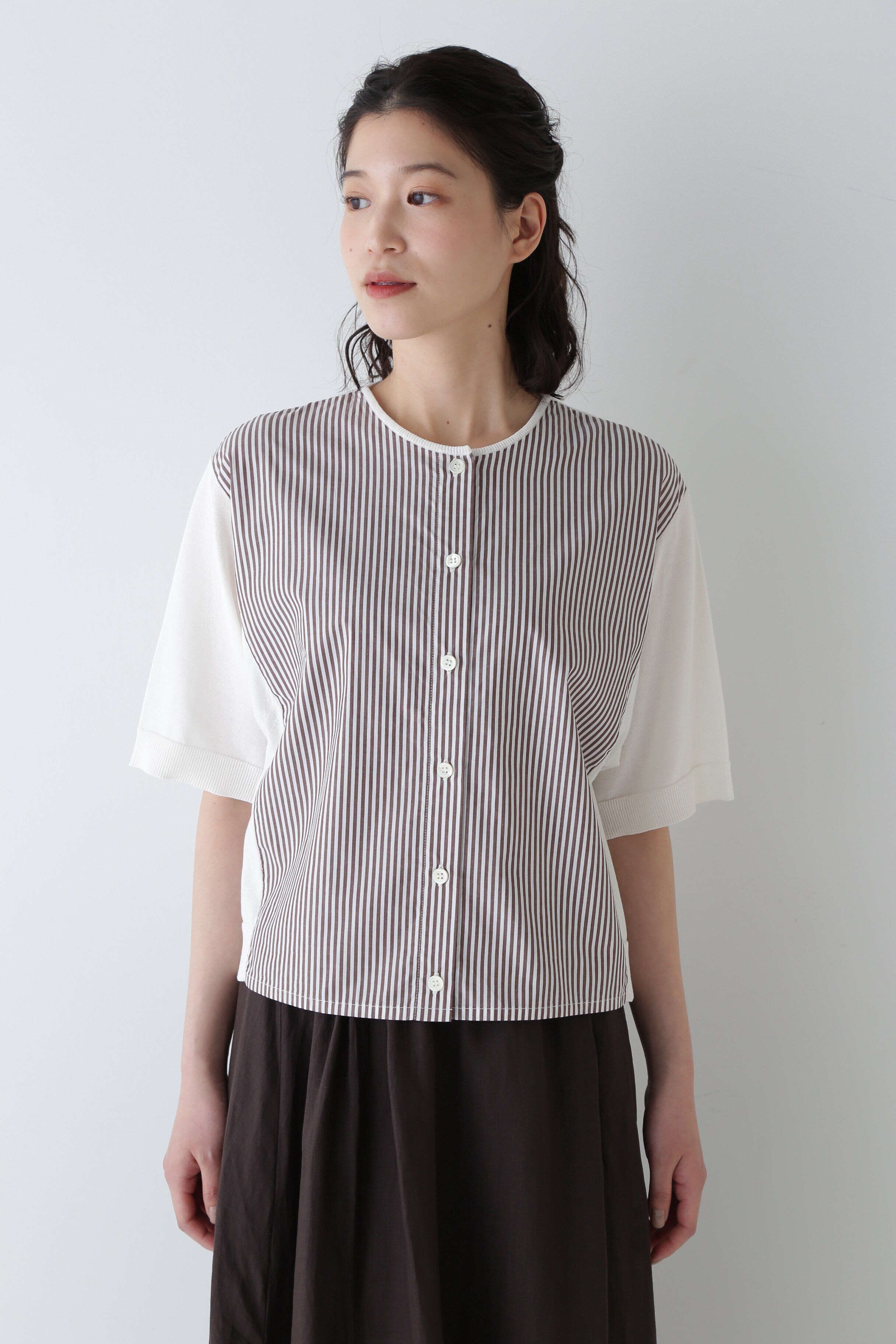  「◆布帛コンビニット」|ニット・セーター|